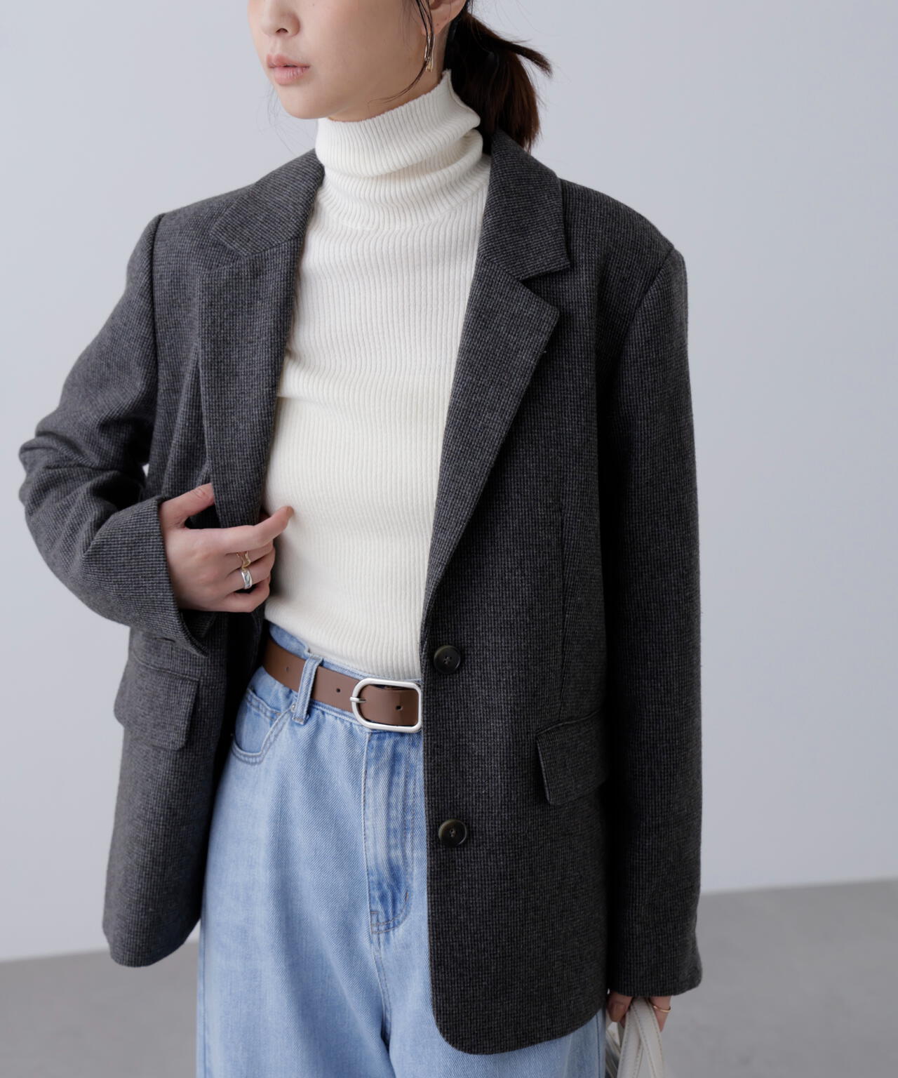 ウール混オーバーサイズジャケット | FREE'S MART（フリーズマート