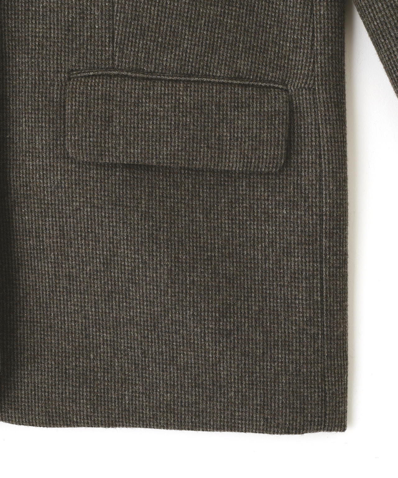 ウール混オーバーサイズジャケット