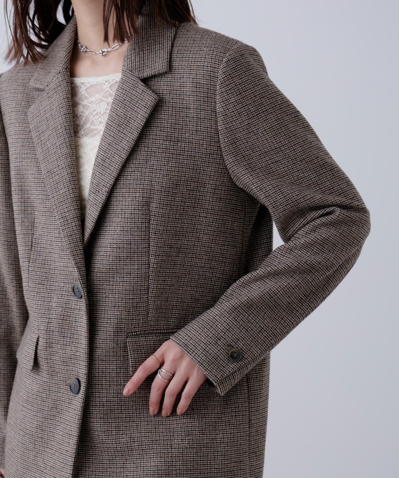 ウール混オーバーサイズジャケット | FREE'S MART（フリーズマート