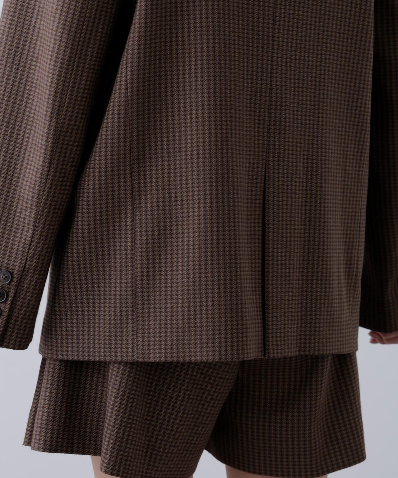 〈セットアップ対応〉オーバーサイズシングルジャケット