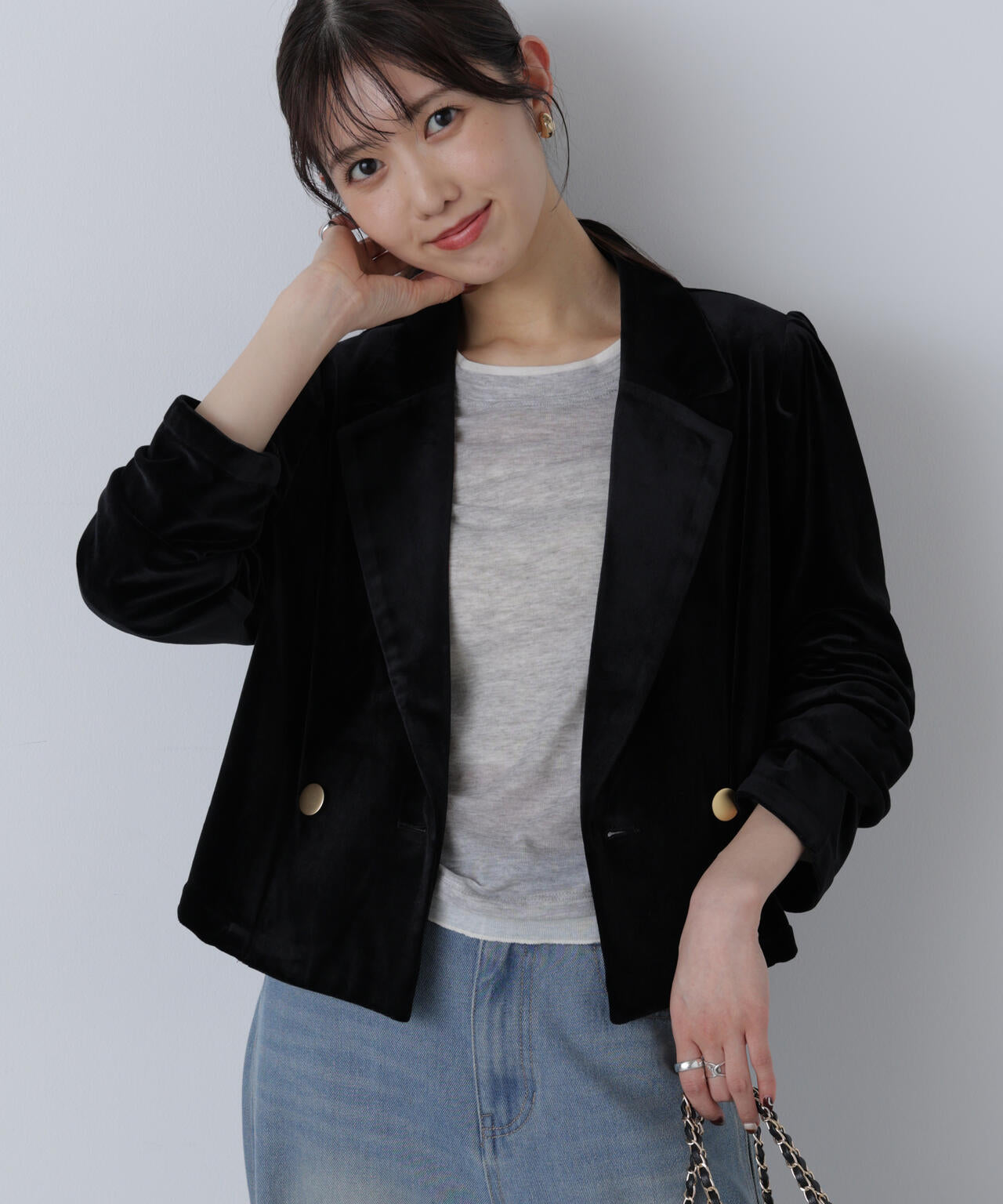 ドルチェ&ガッバーナ　MARTINI　ベロア　金ボタン　タキシード　ジャケット DOLCE & GABBANA MARTINI Pearl Peacock Silk Suit Jacket Purple 48