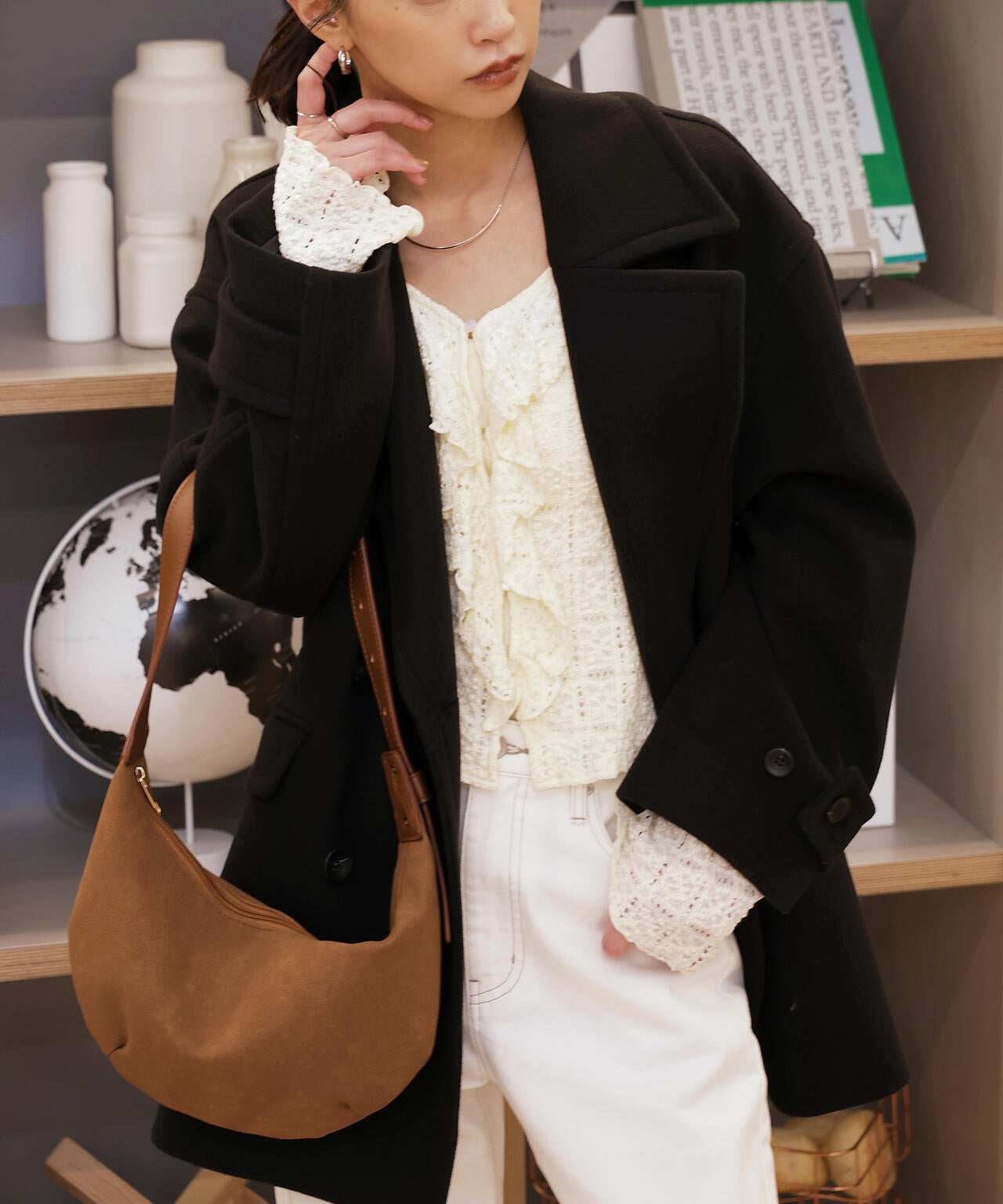 2wayメルトンPコート