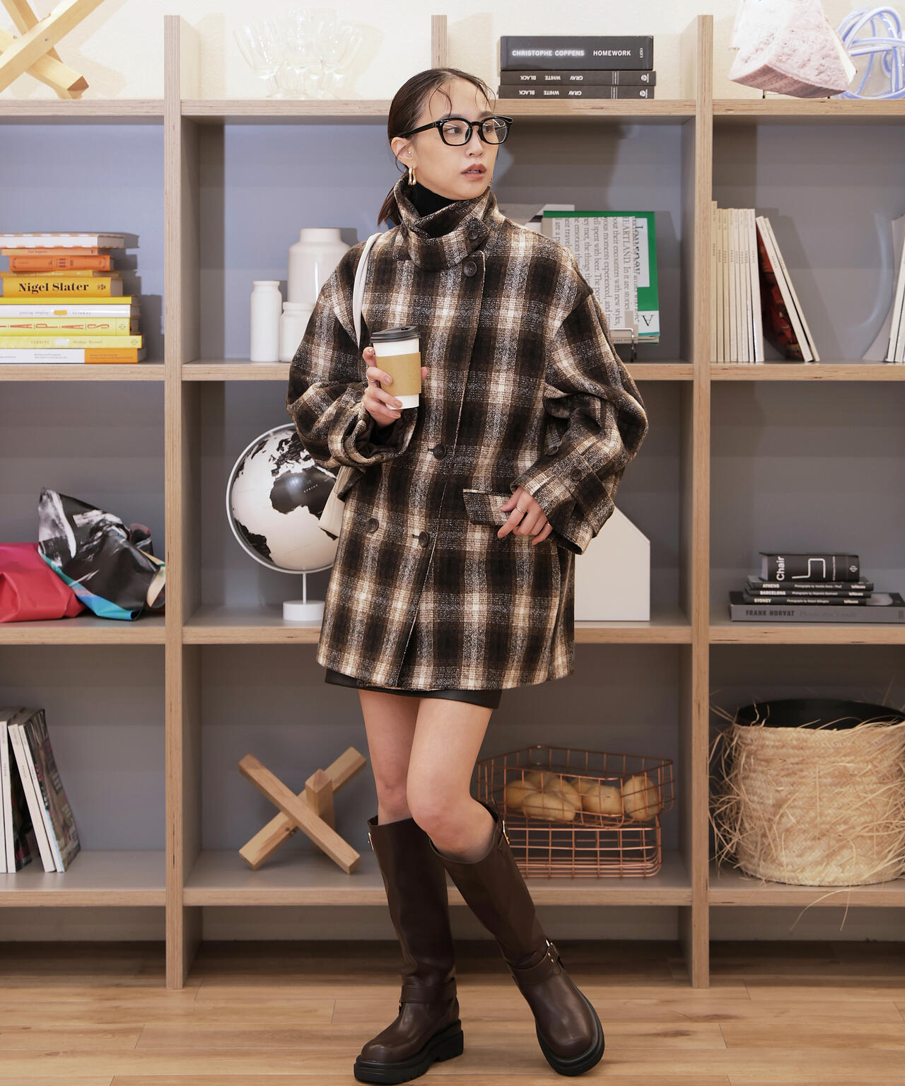 2wayメルトンPコート