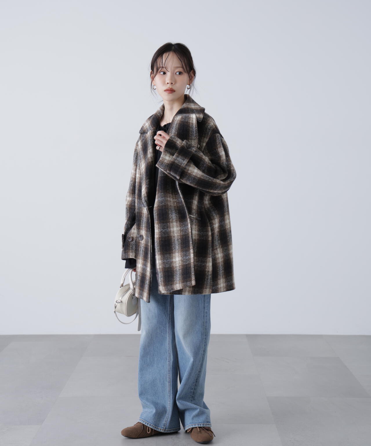 2wayメルトンPコート