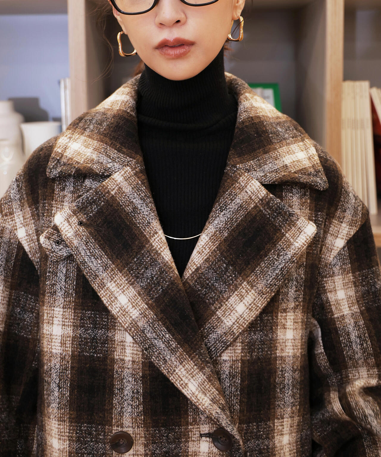 2wayメルトンPコート