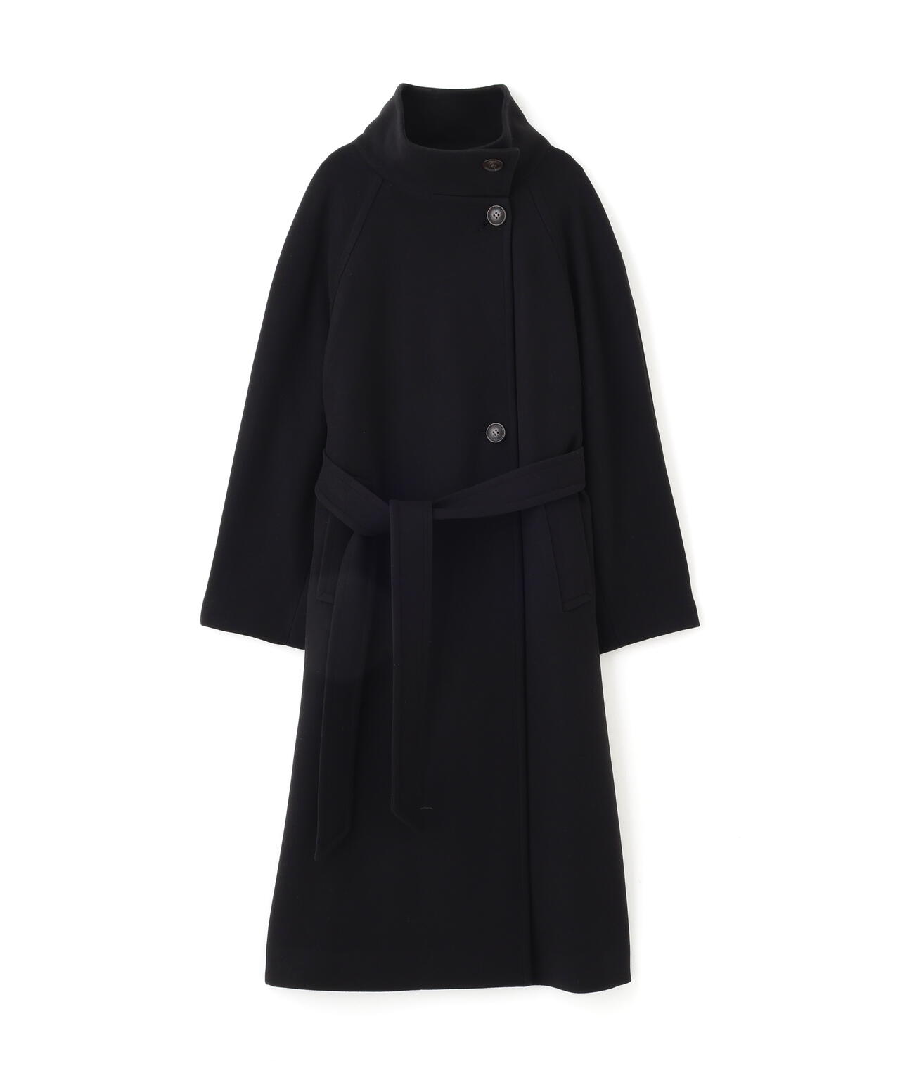 [累計販売5000枚！選べる4色]【3サイズ展開XS-M】スタンドカラーメルトンロングコート【低身長サイズ有】