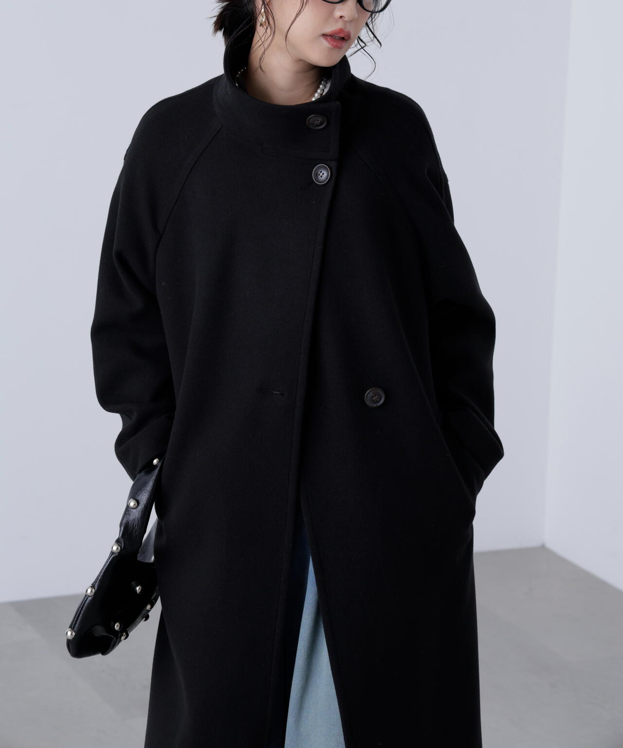 累計販売5000枚！選べる4色]【3サイズ展開XS-M】スタンドカラー