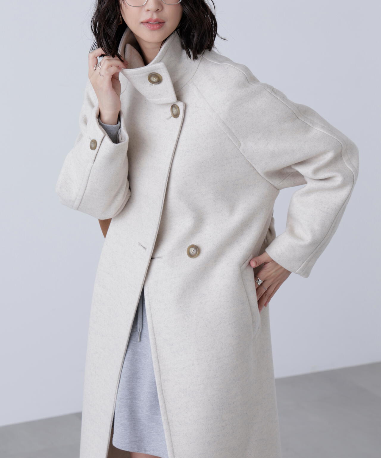 累計販売5000枚！選べる4色]【3サイズ展開XS-M】スタンドカラー