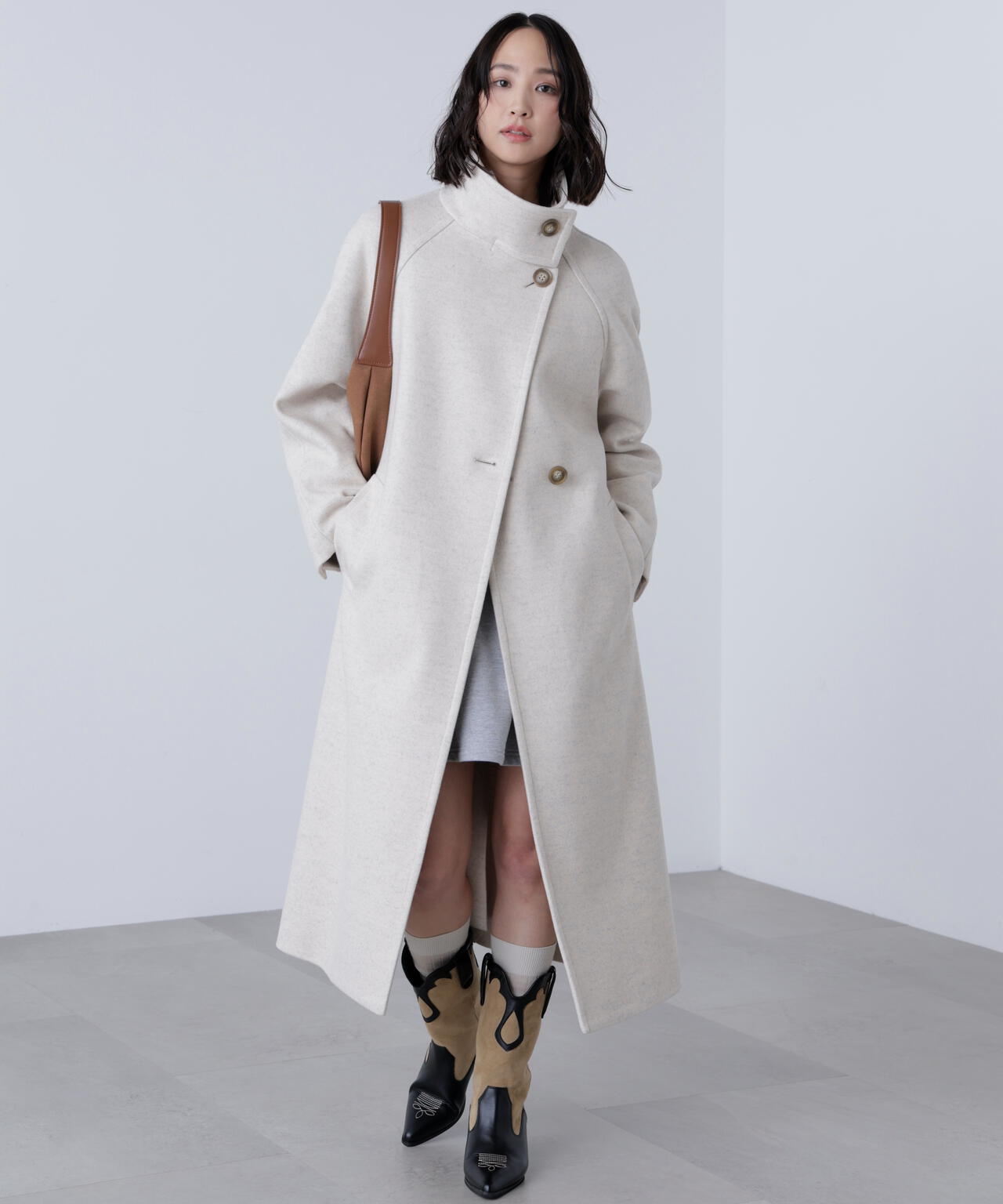 累計販売5000枚！選べる4色]【3サイズ展開XS-M】スタンドカラー