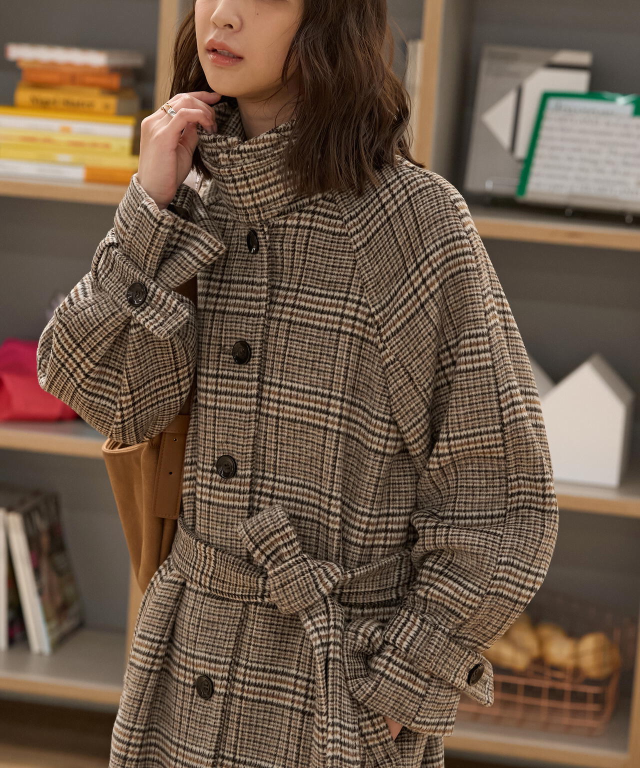 2wayステンカラーロングコート | FREE'S MART（フリーズマート