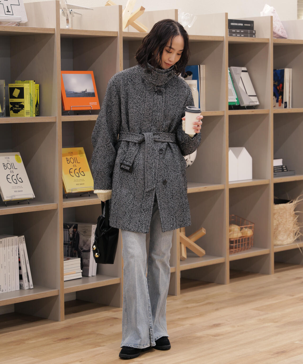 マスタードカラースタンドカラー アウター Amazon | [メンズビギ] Bellandi/べランディ ウールメルトンスタンド