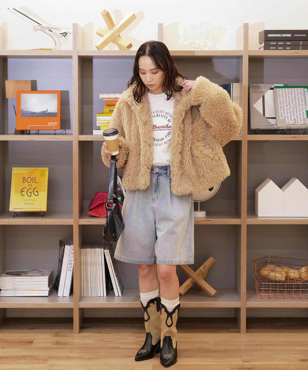 ファースタンドブルゾン