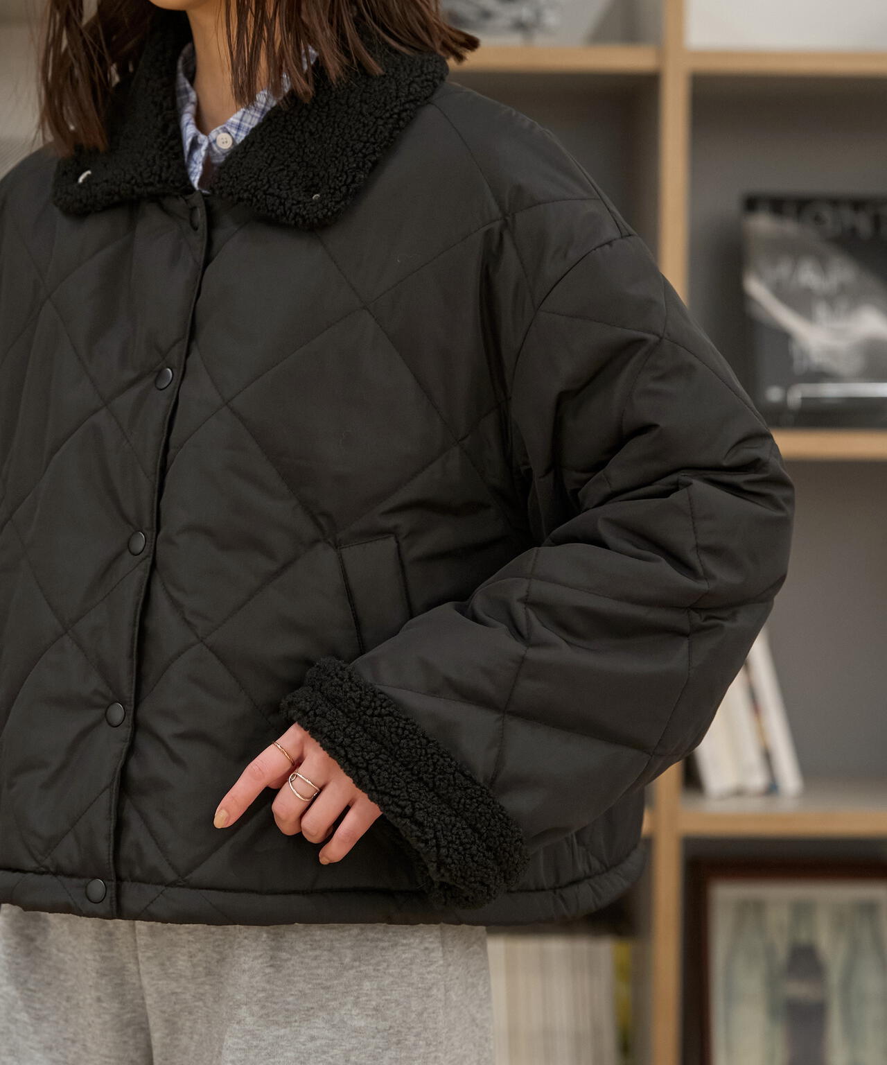 裏ボアキルティングジャケット | FREE'S MART（フリーズマート