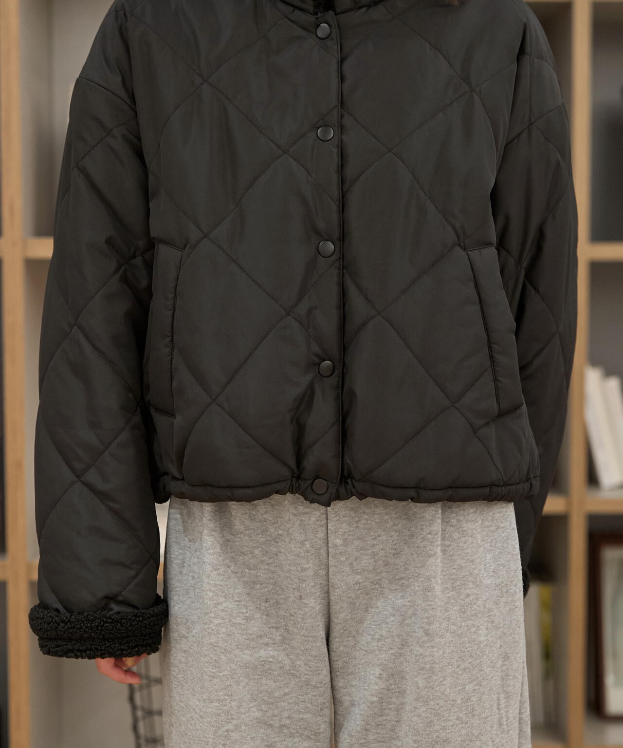 blue☆ ブリーフィング キルティングジャケット 新品タグ付き☆ 裏ボアキルティングジャケット | FREE'S MART（フリーズマート