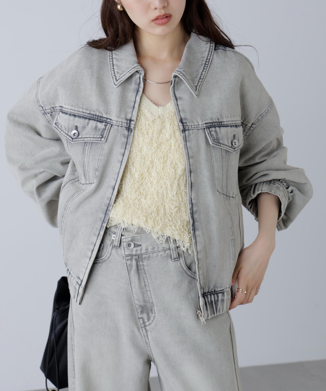 オーバーサイズデニムジャケット