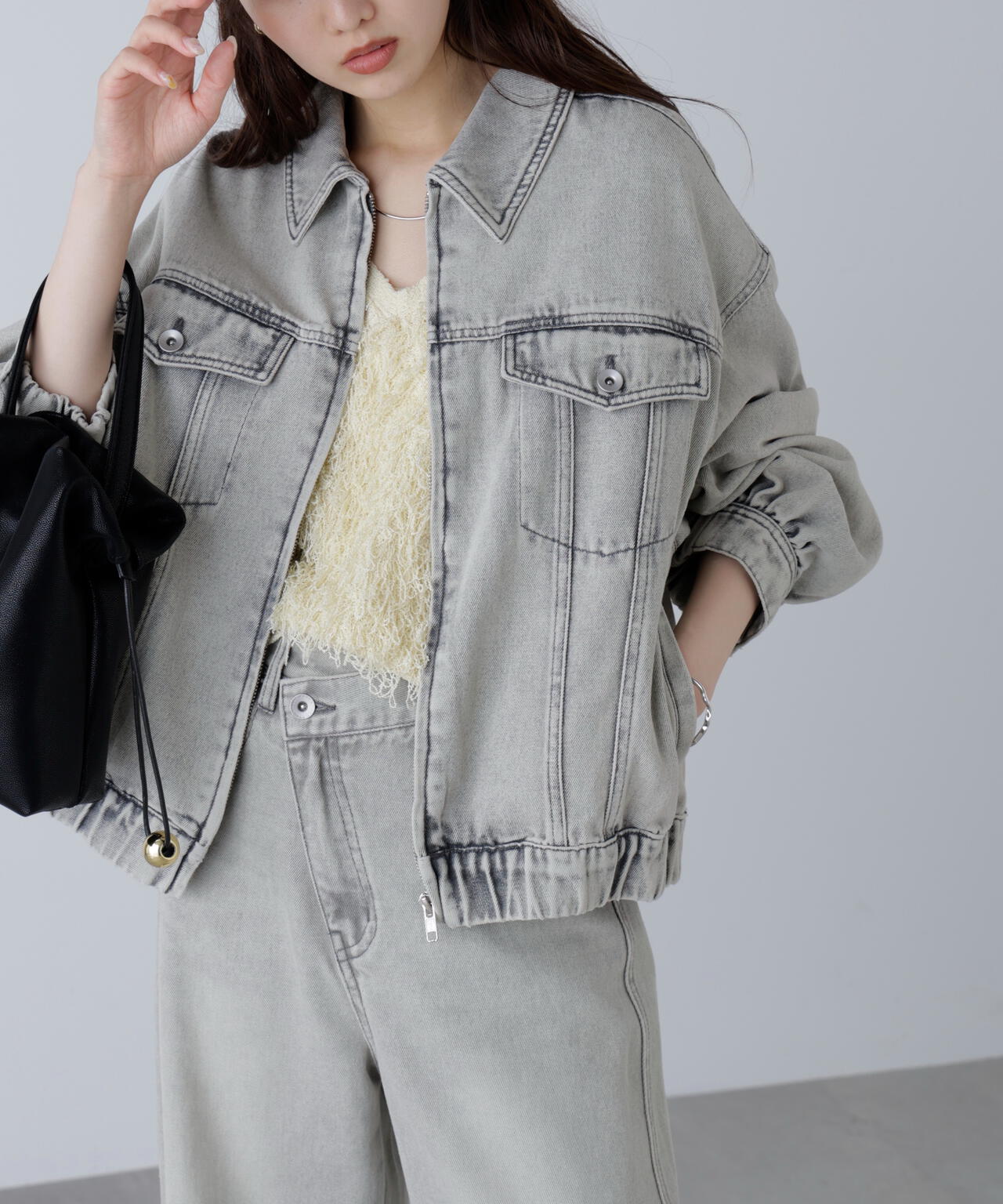 オーバーサイズデニムジャケット