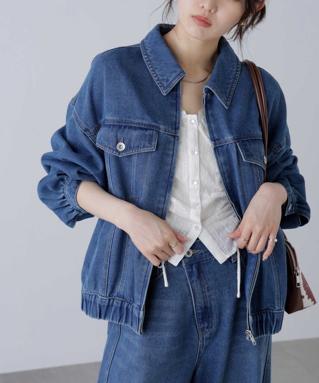 オーバーサイズデニムジャケット