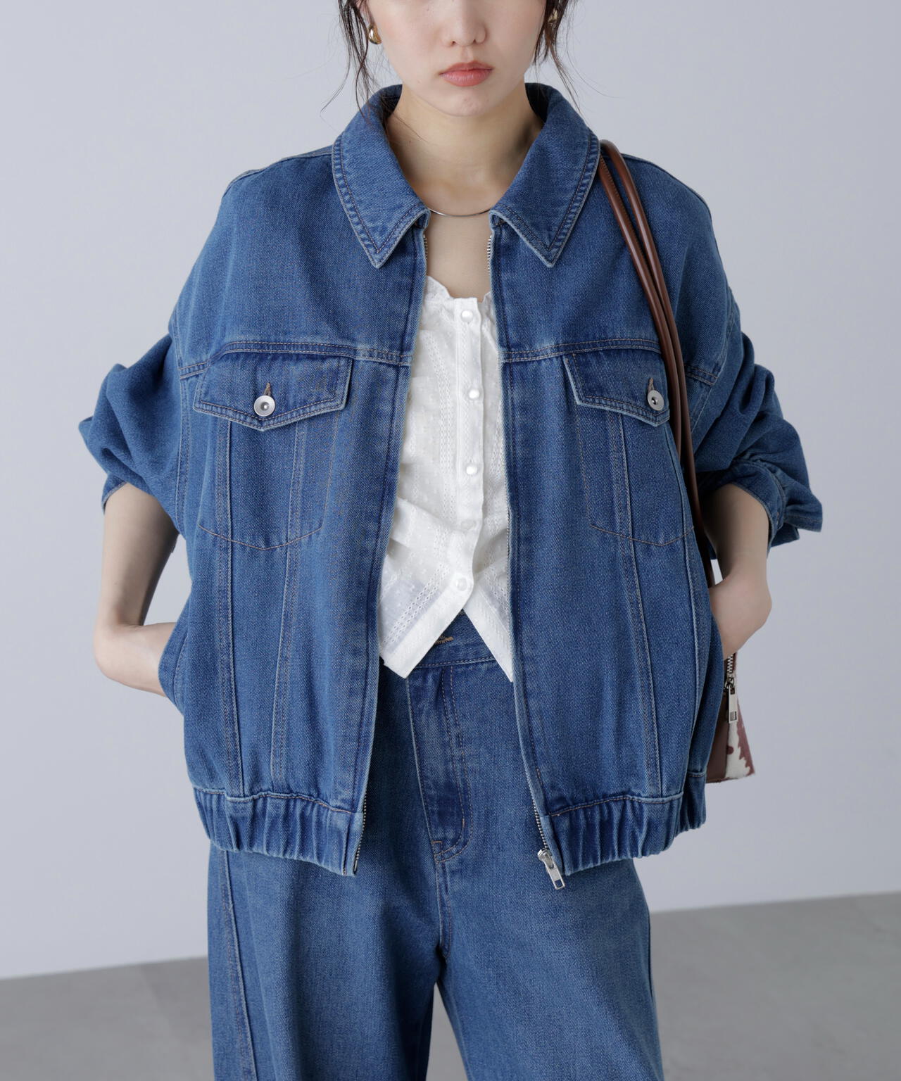 オーバーサイズデニムジャケット