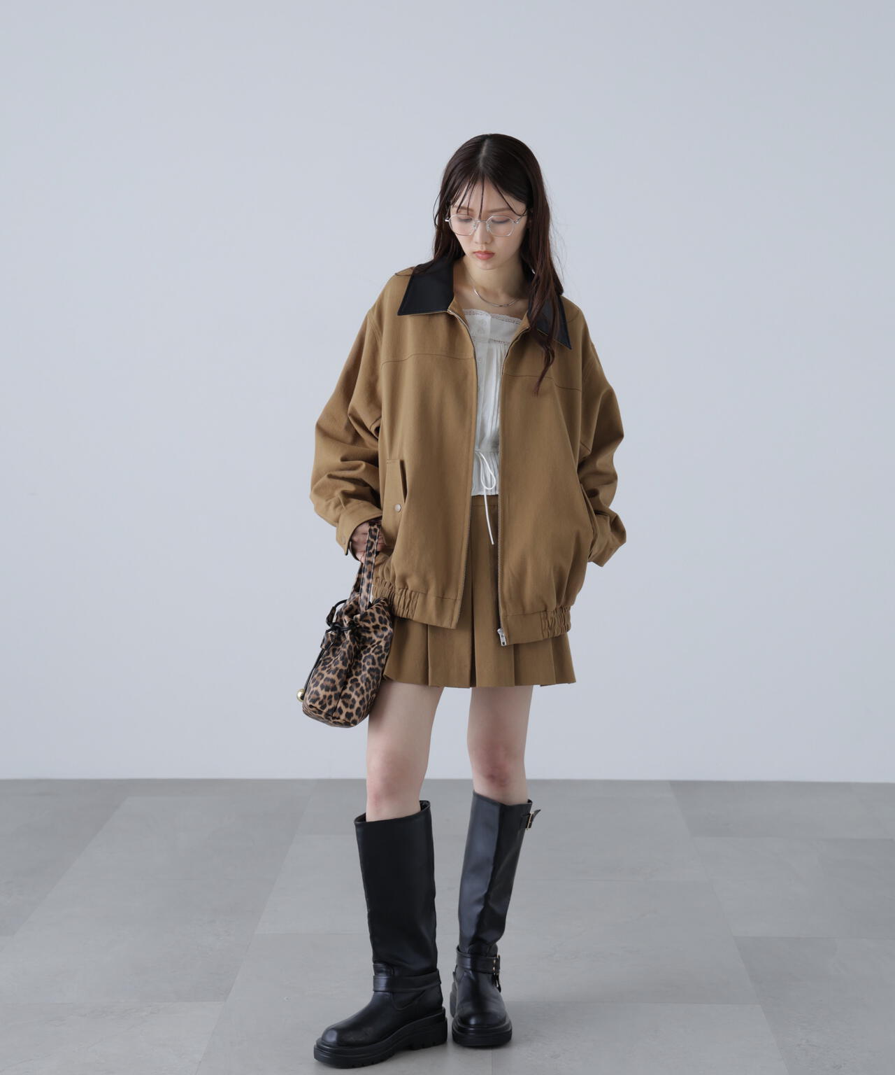 セットアップ対応〉バイカラーツイルジャケット | FREE'S MART