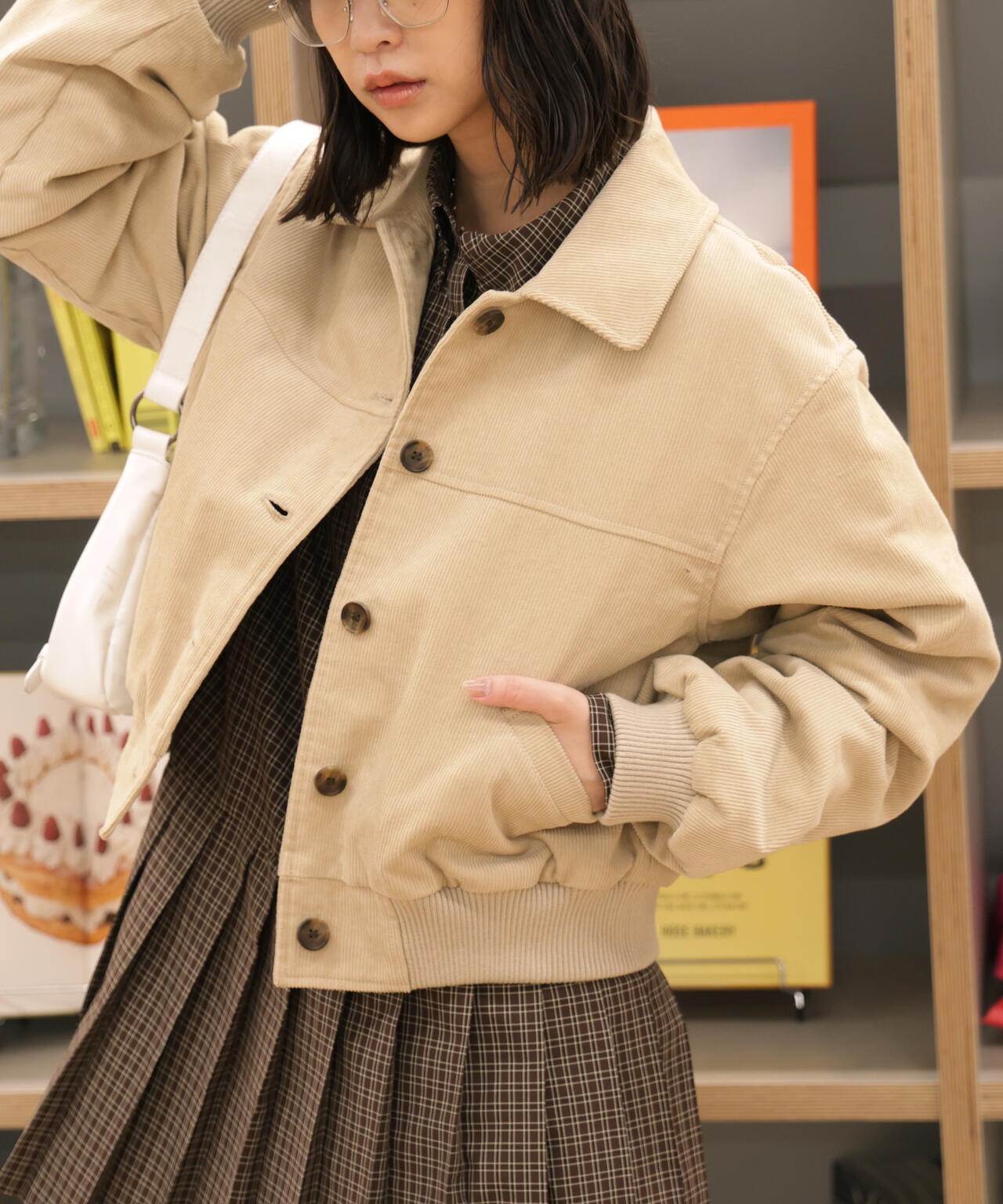 コーデュロイ中綿ブルゾン | FREE'S MART（フリーズマート） ｜【公式