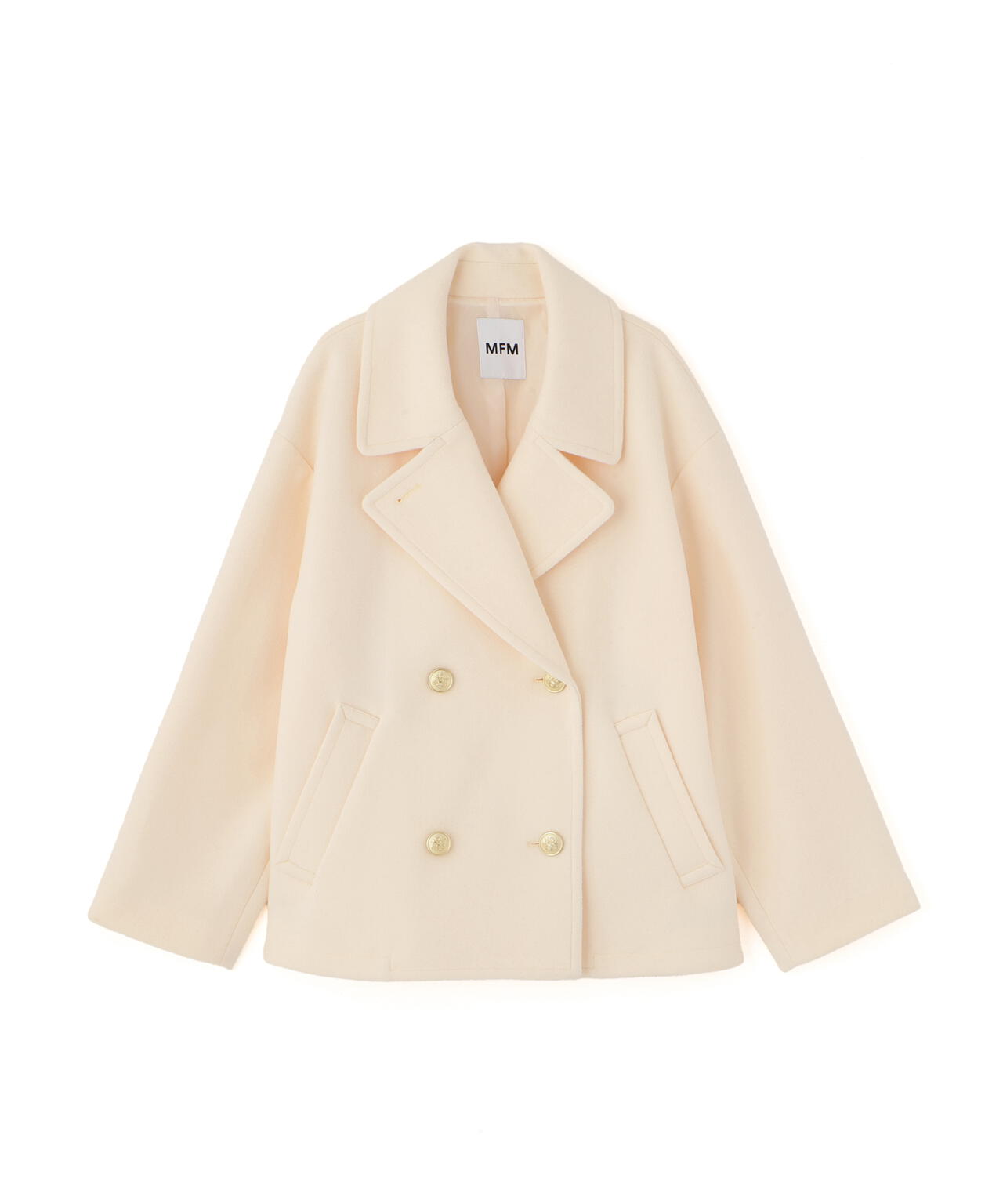 【はかな企画】ミドル丈オーバーピーコート〈ＭＦＭ〉