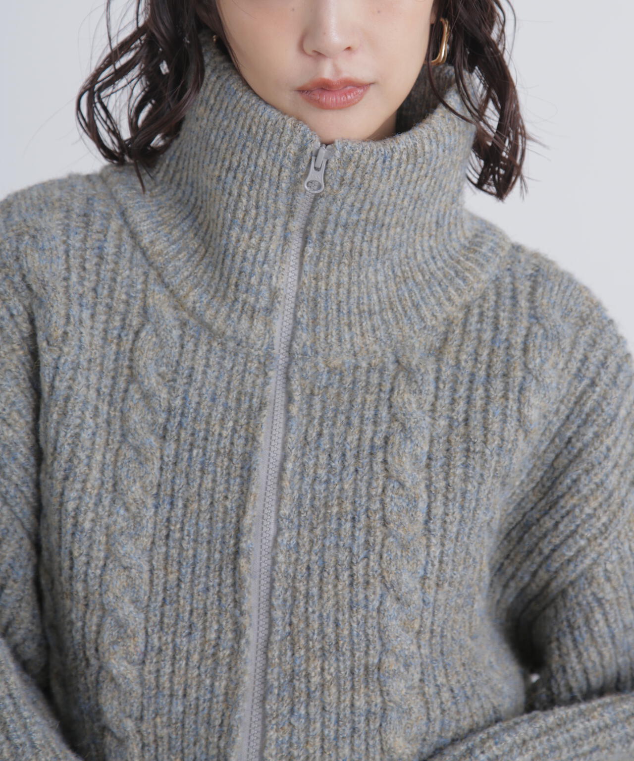 【試着のみ美品】todayful Front Botton Knit グレー Front Botton Knit(FREE DARK GREY): TODAYFUL: WOMENS｜ STUDIOUS