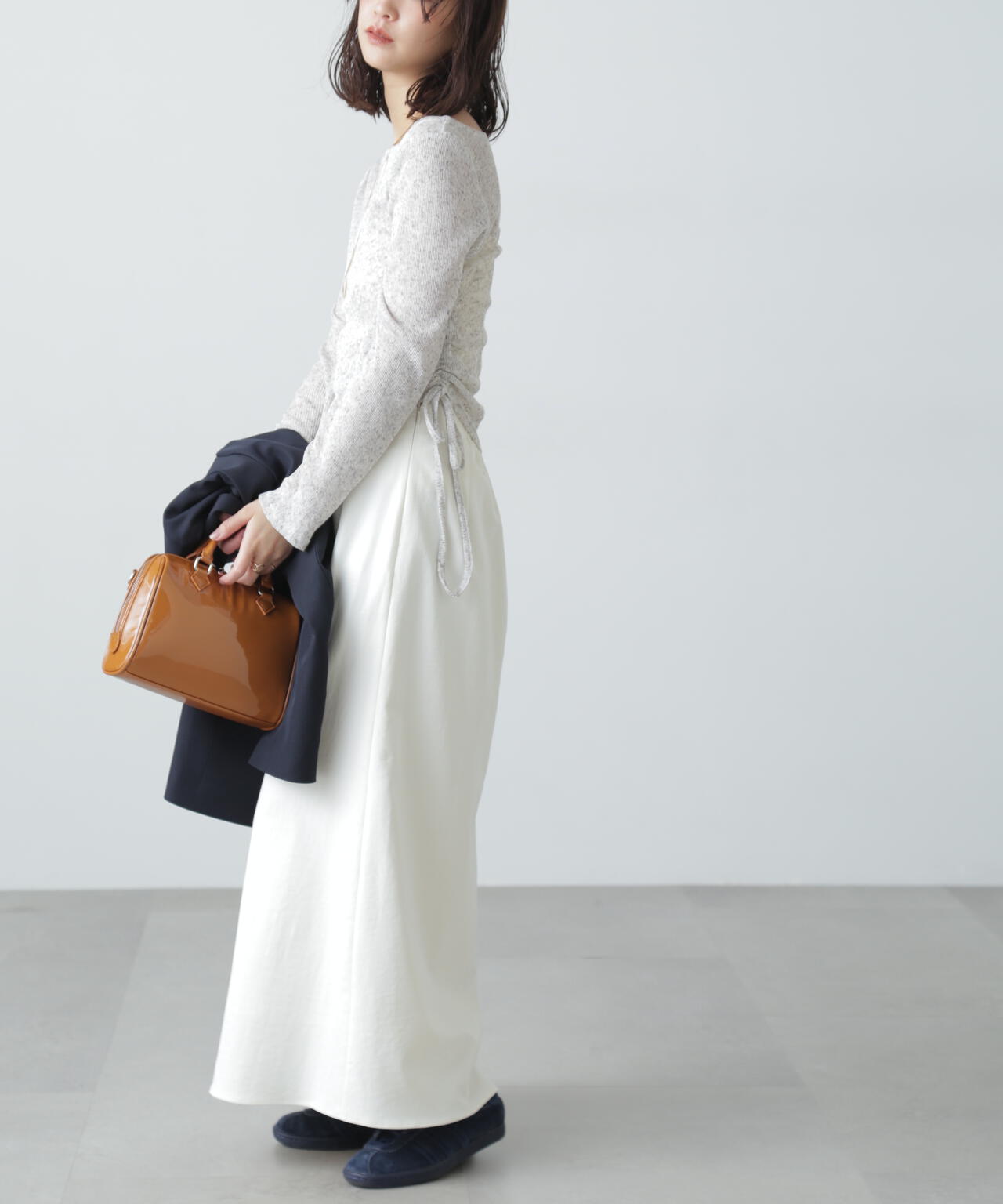 メランジドロストシャーリングカットソー | FREE'S MART（フリーズ