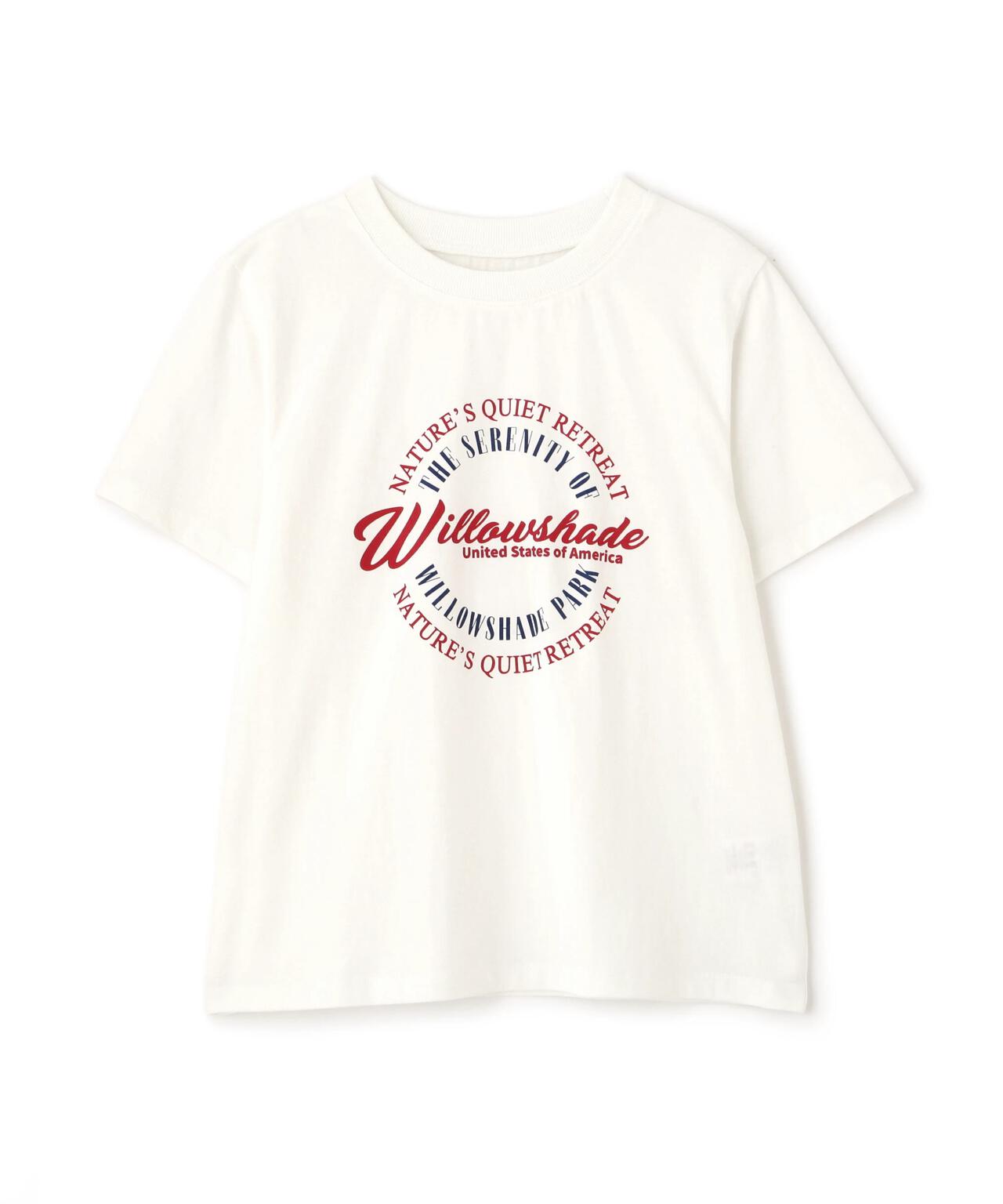 サークルロゴプリントTシャツ