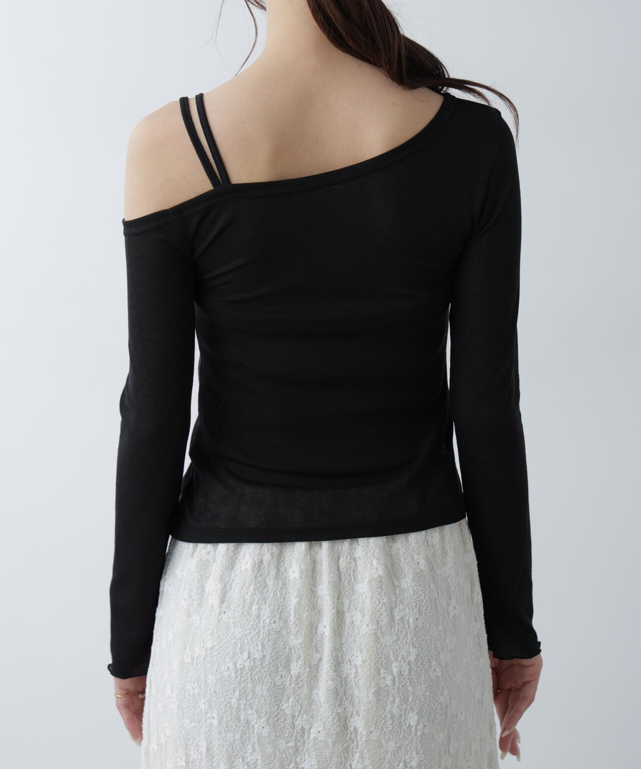 ワンショルシャーリングテレコカットソー