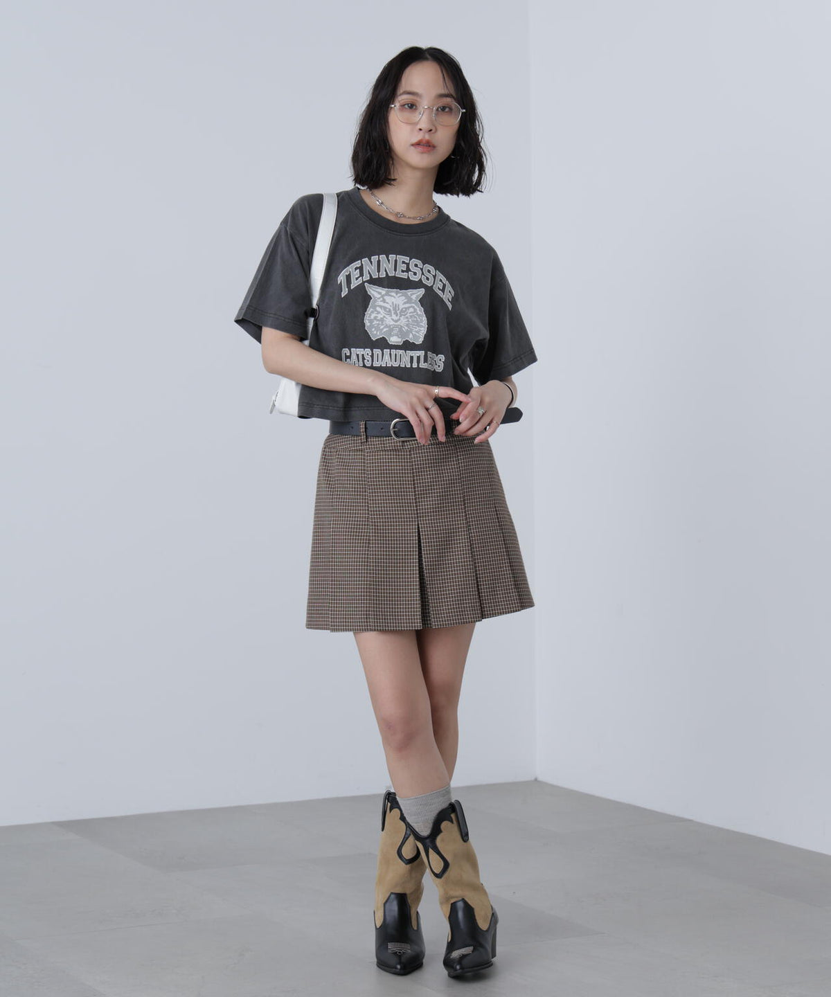 〈フリーズマート別注〉テネシーリバーショート丈Tシャツ
