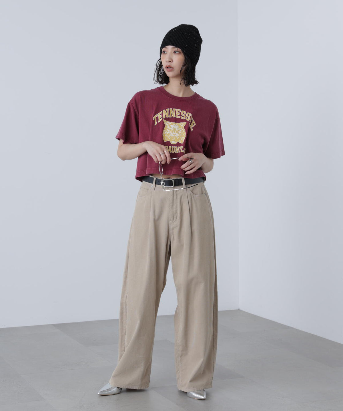〈フリーズマート別注〉テネシーリバーショート丈Tシャツ
