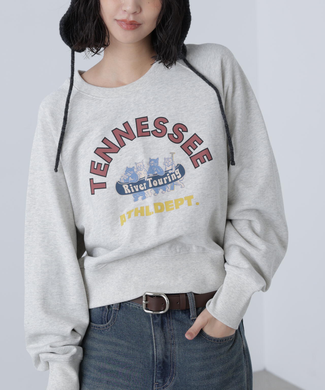 新品 DIOMENE ダミールドーマ 24ss レイヤード スウェット S 新品 DIOMENE ダミールドーマ 24ss レイヤード スウェット S NEW BRAND