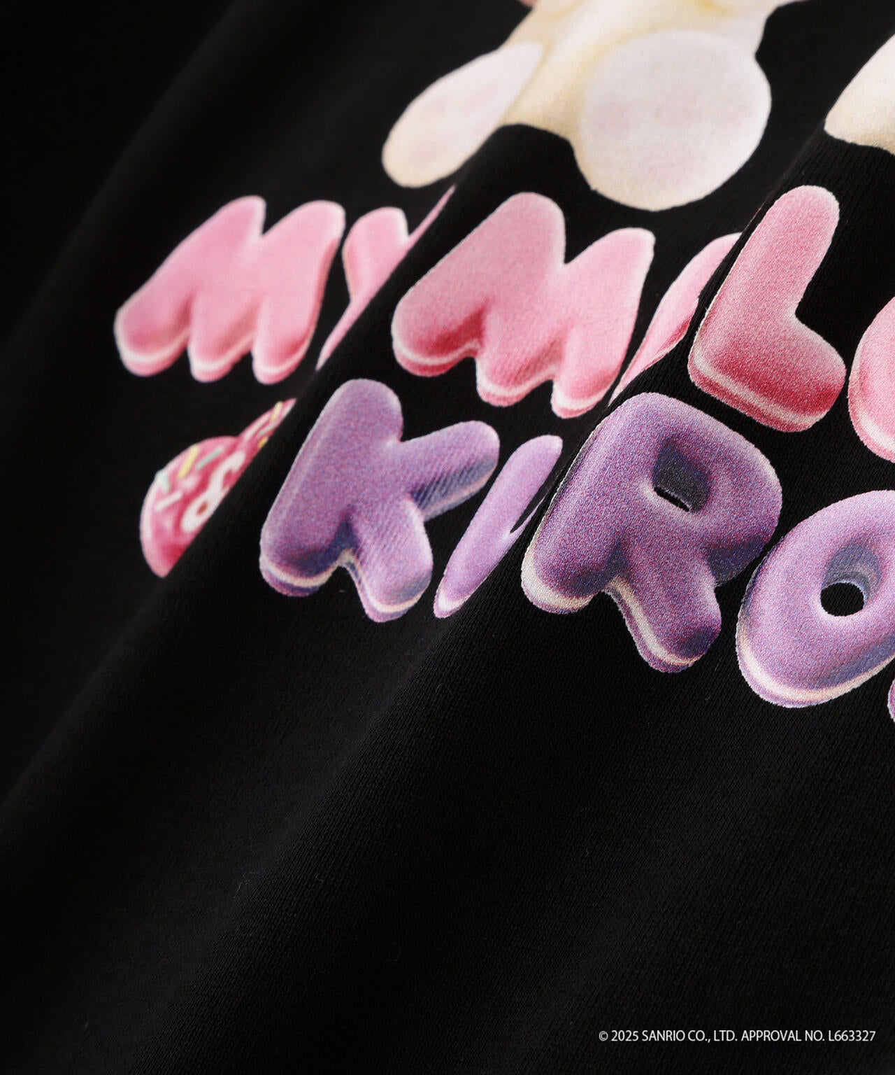 〈メロクロコラボ〉ロングTシャツ