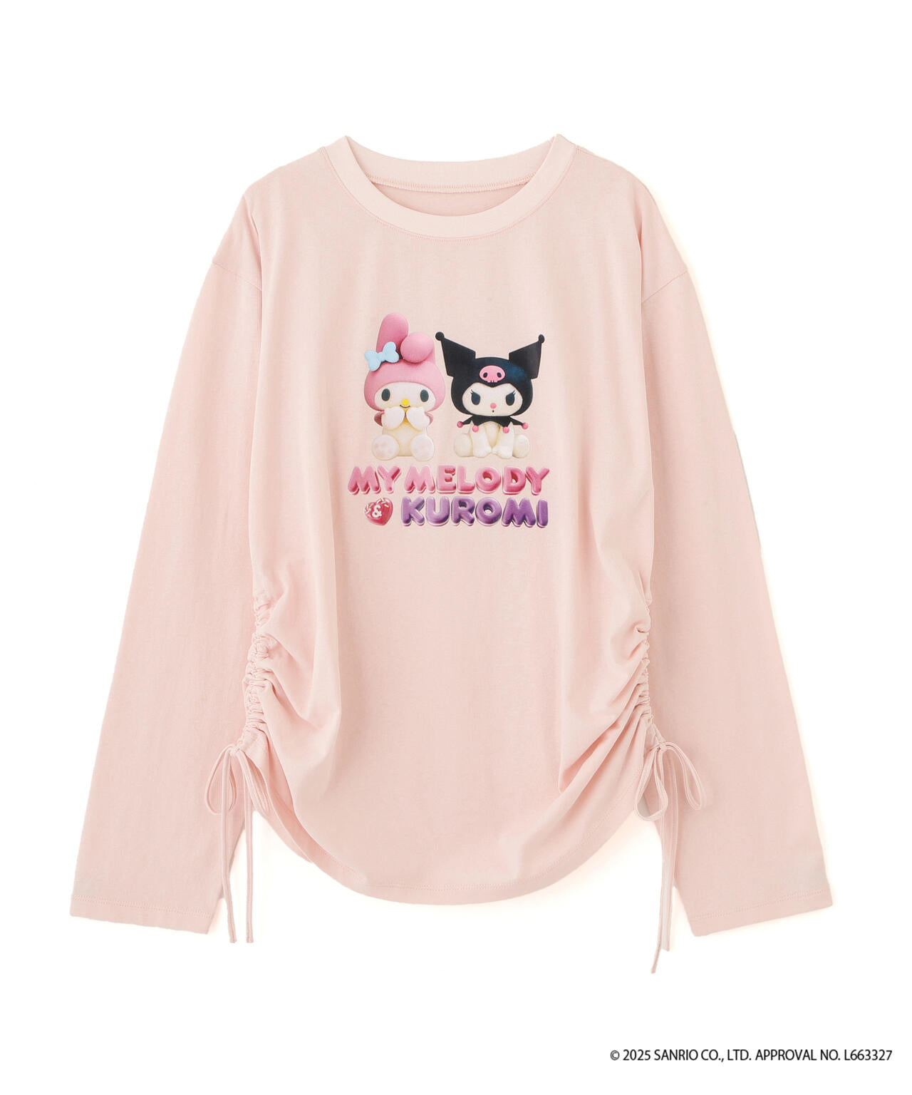 〈メロクロコラボ〉ロングTシャツ