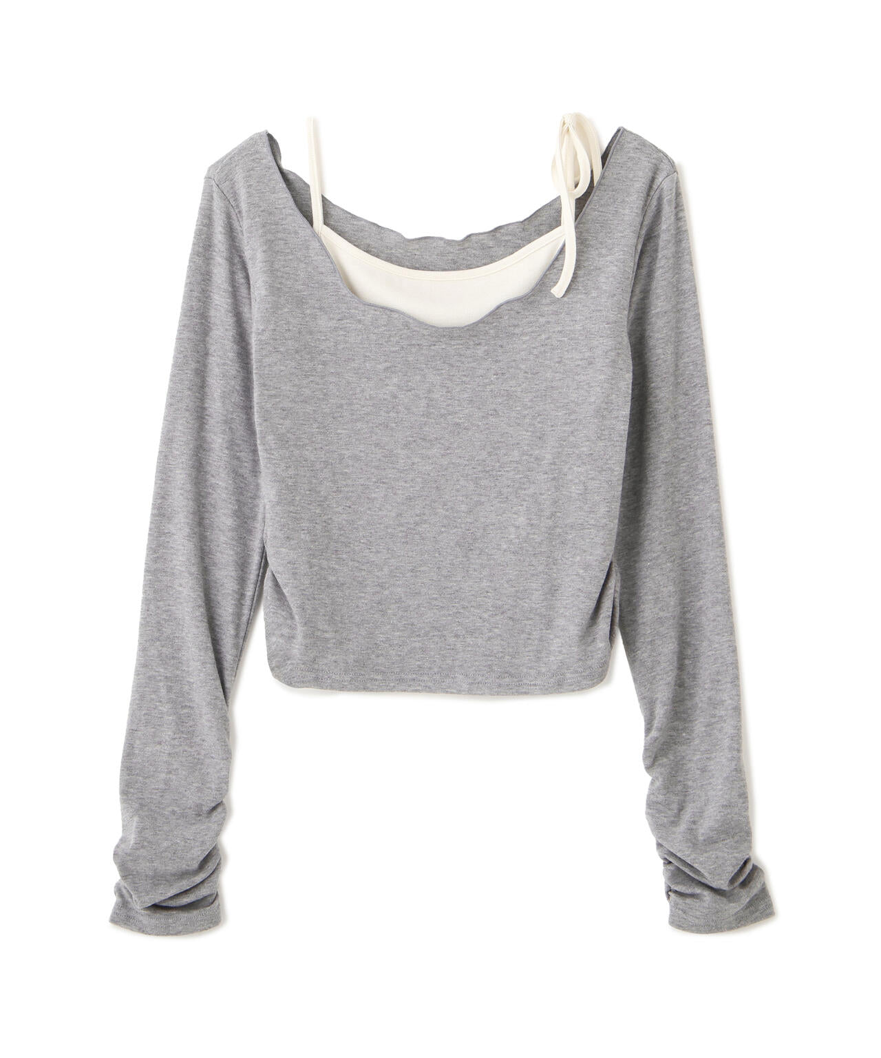 ジャンみ フリル切り替えジャンスカ | axes femme online shop