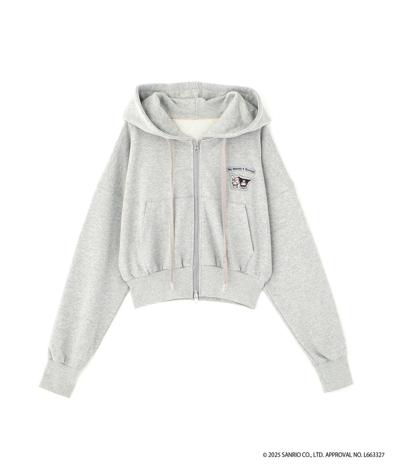 〈メロクロコラボ〉ジップパーカー