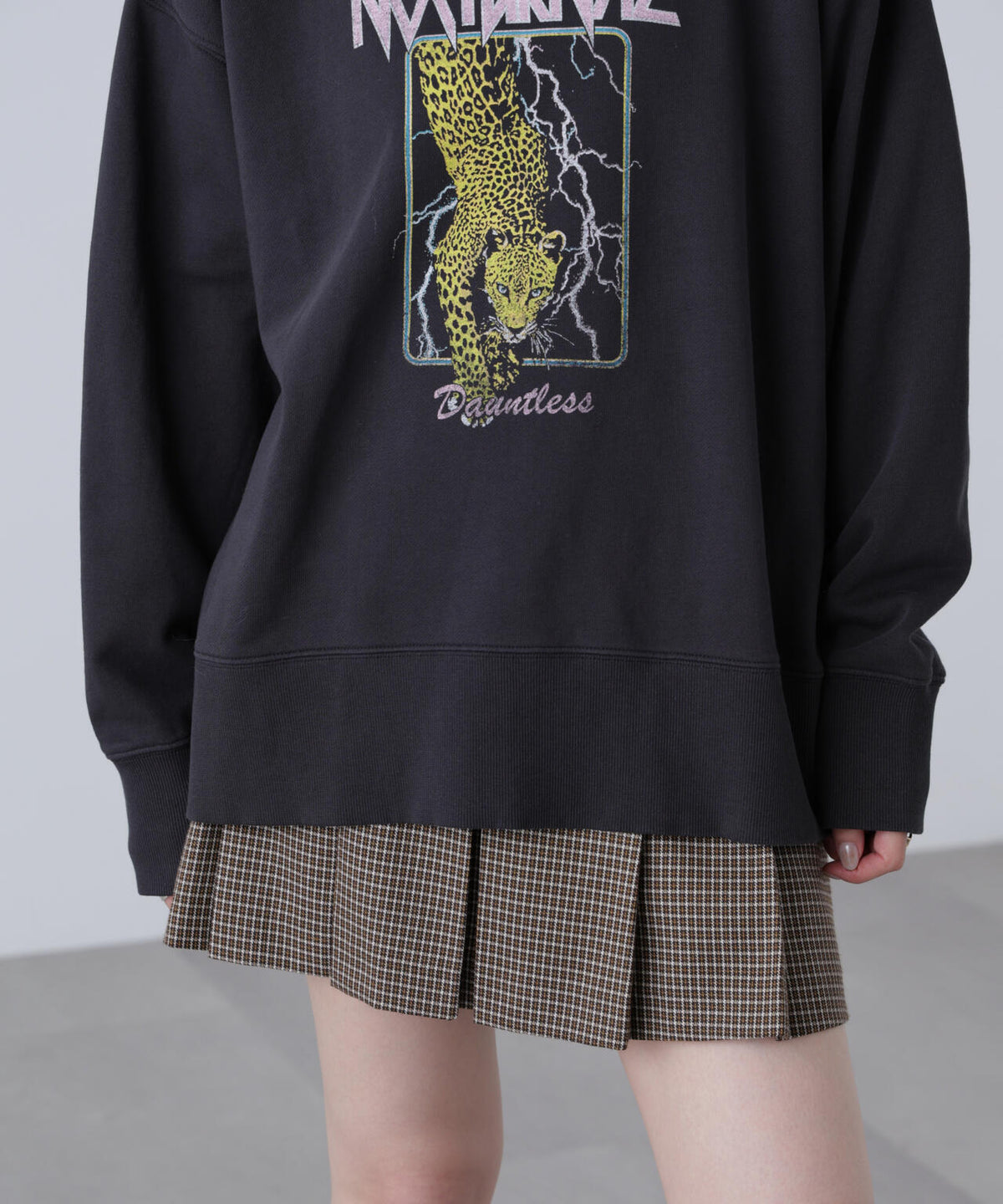 ロックプリントスウェット