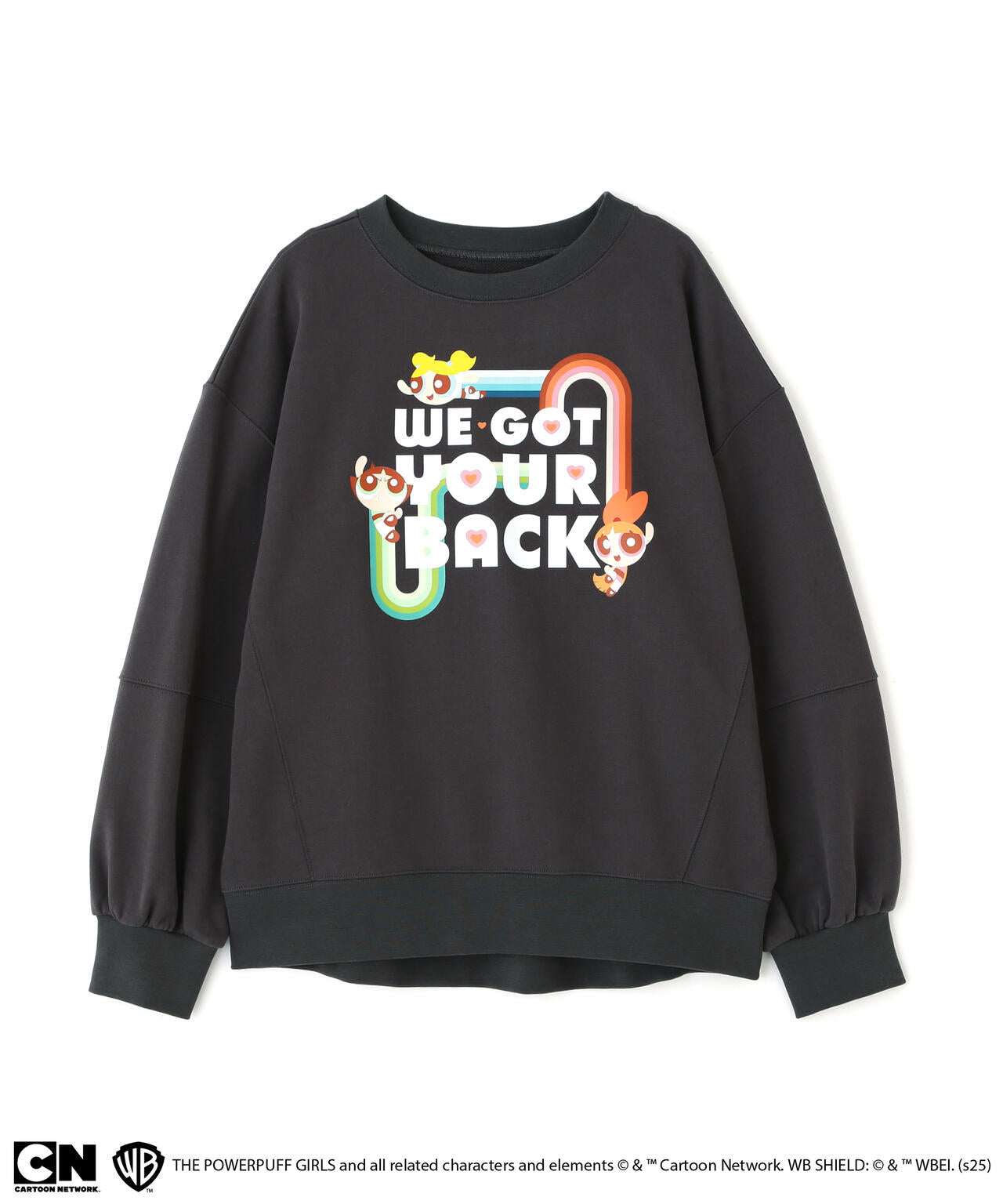 〈パワーパフガールズ〉プリントスウェット