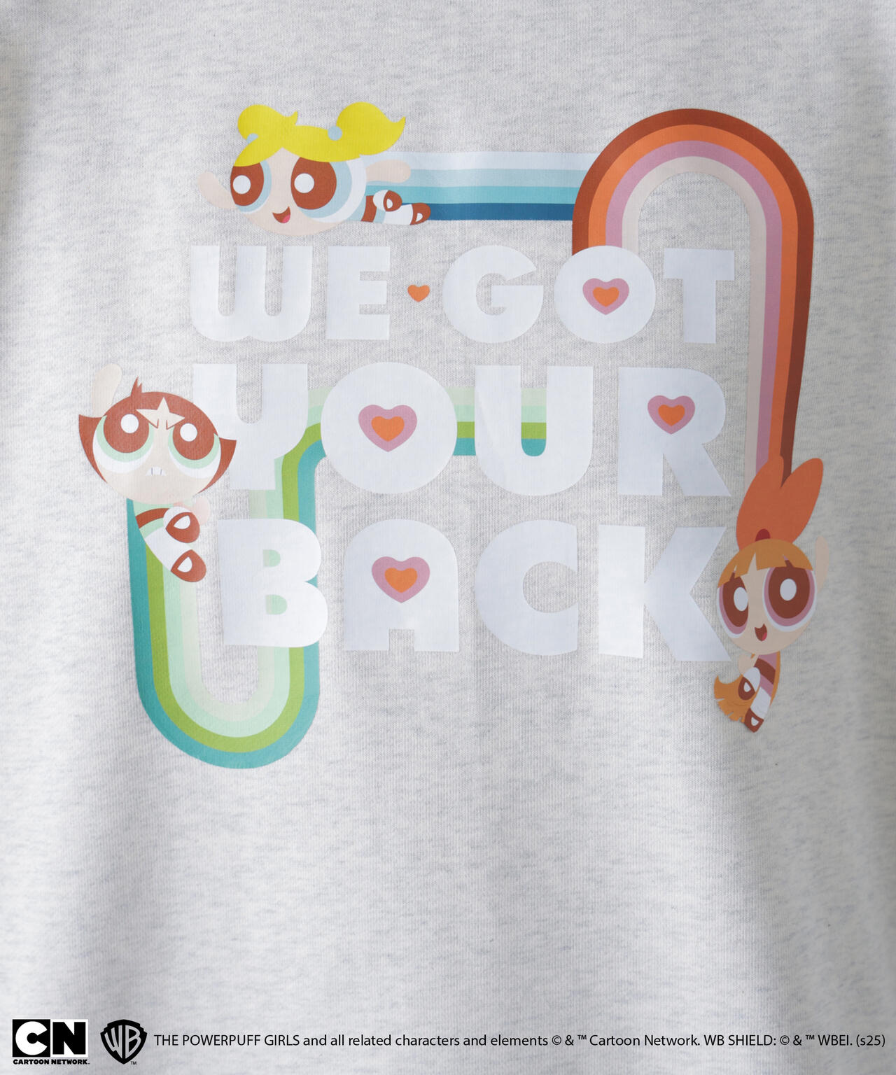 〈パワーパフガールズ〉プリントスウェット