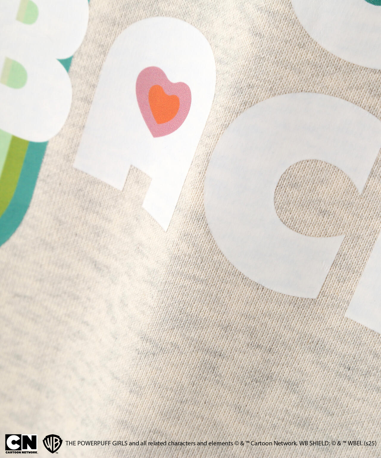 〈パワーパフガールズ〉プリントスウェット