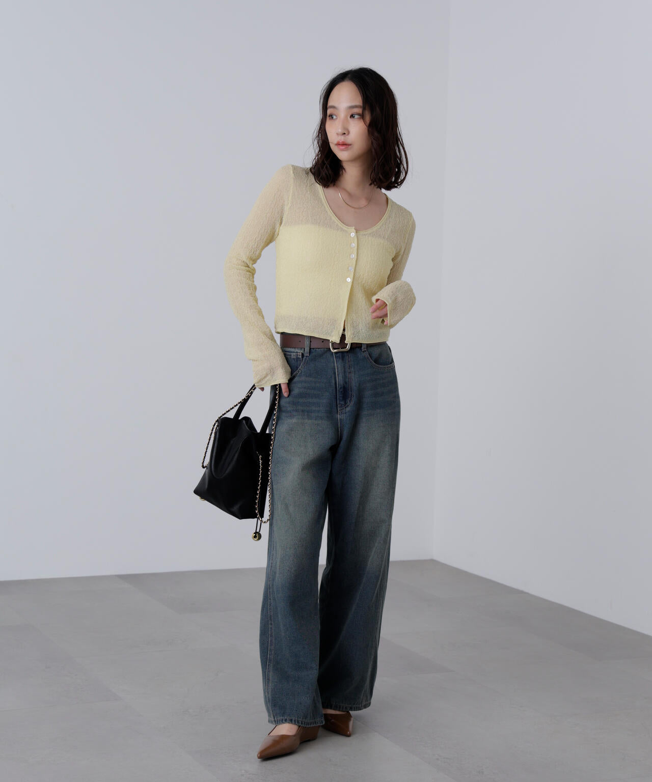 CFCL カーディガン シアー シアー CFCL(シーエフシーエル) カーディガン(レディース