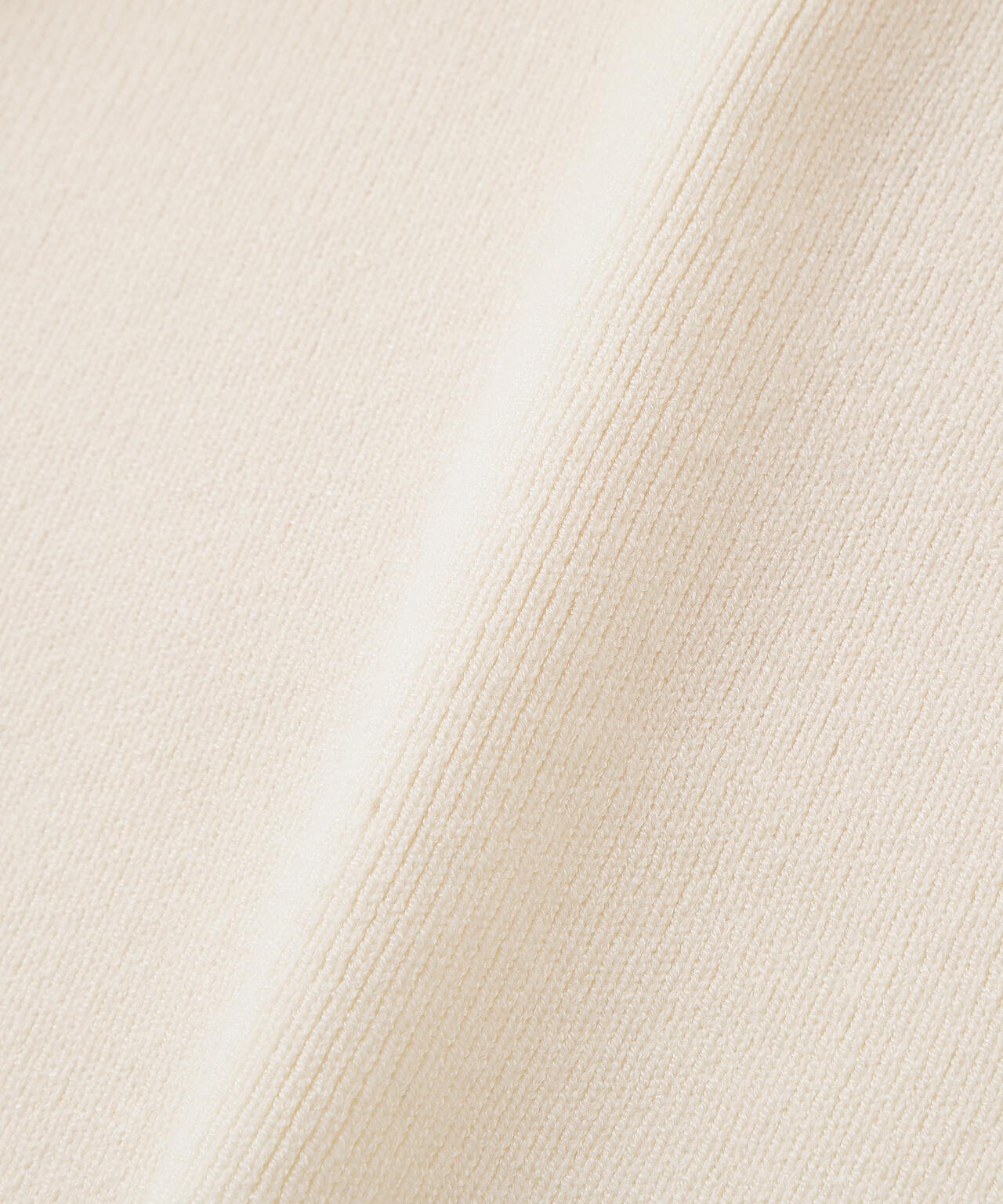 キャミレイヤードクルーネックニット