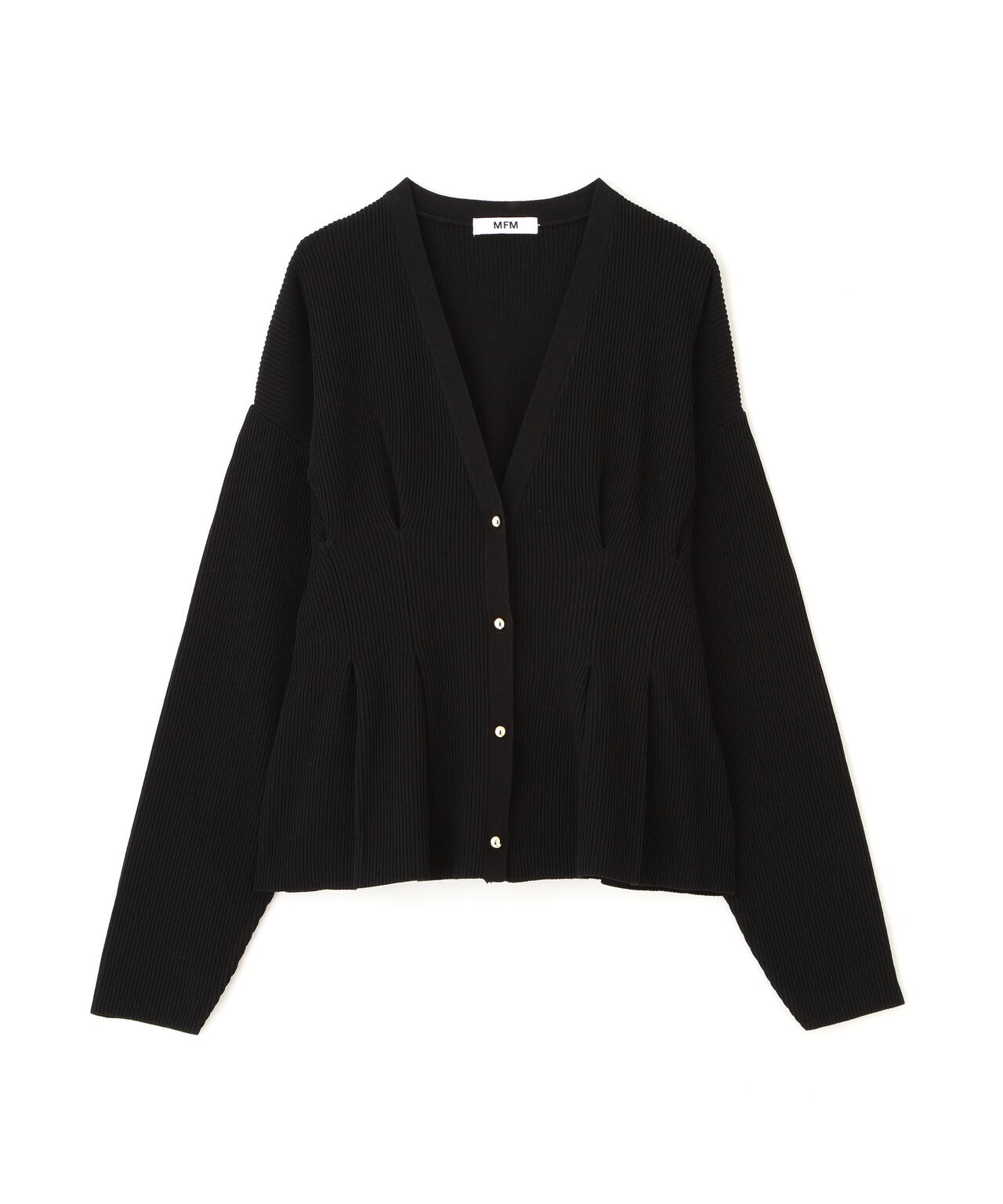 MFM】ウエストタックメタリックボタンカーディガン | FREE'S MART
