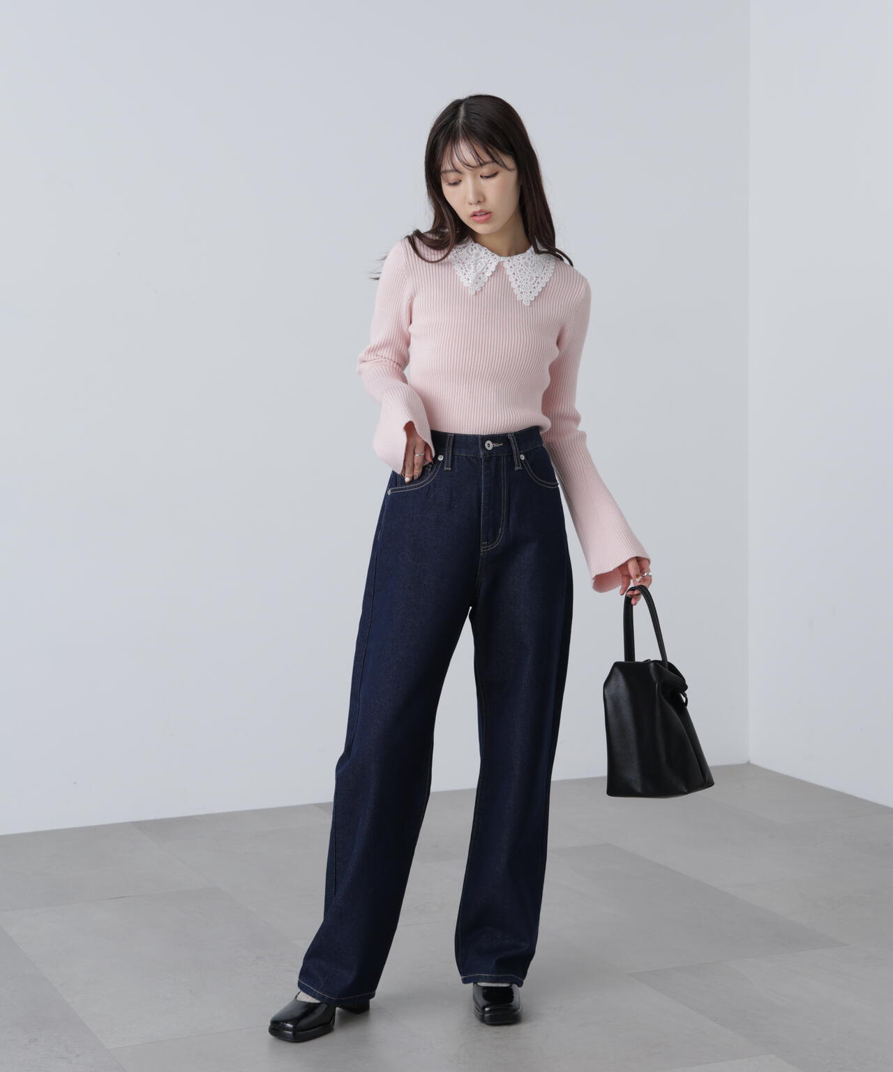 美品　フォクシー　レース白襟　トップス　ニット　40 MFM】白襟レースニット | FREE'S MART（フリーズマート） ｜【公式