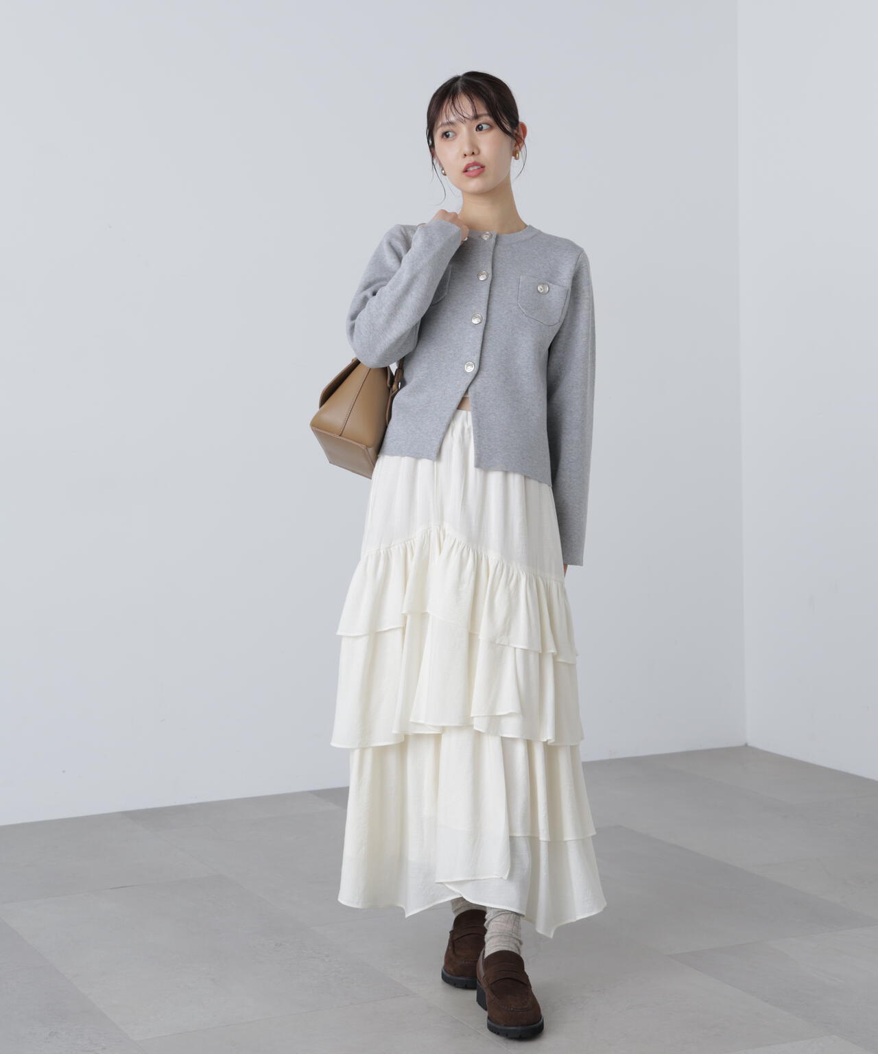 追加生産予約】【MFM】エンブレムボタンニットカーディガン | FREE'S