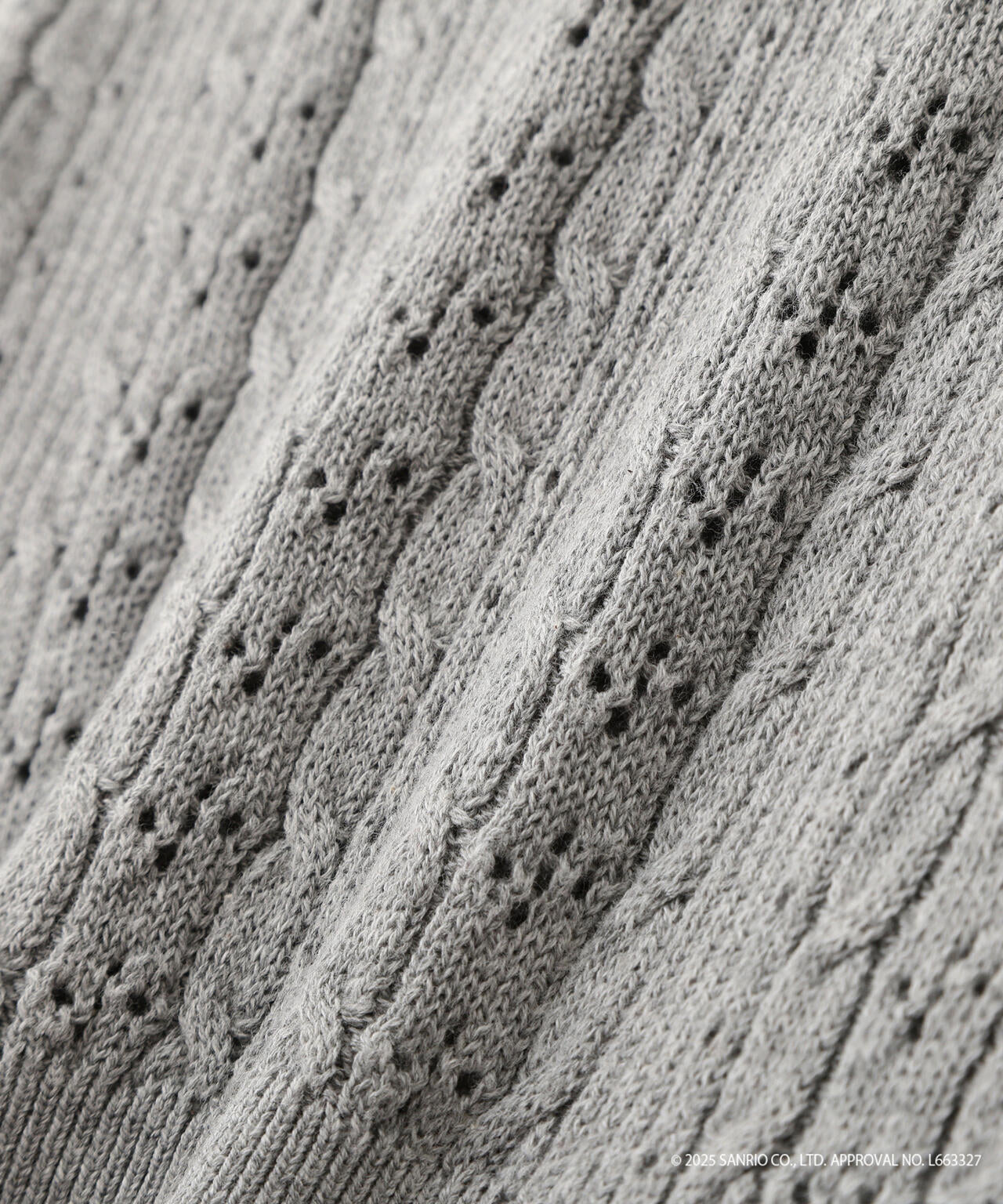 〈メロクロコラボ〉ニット長袖プルオーバー