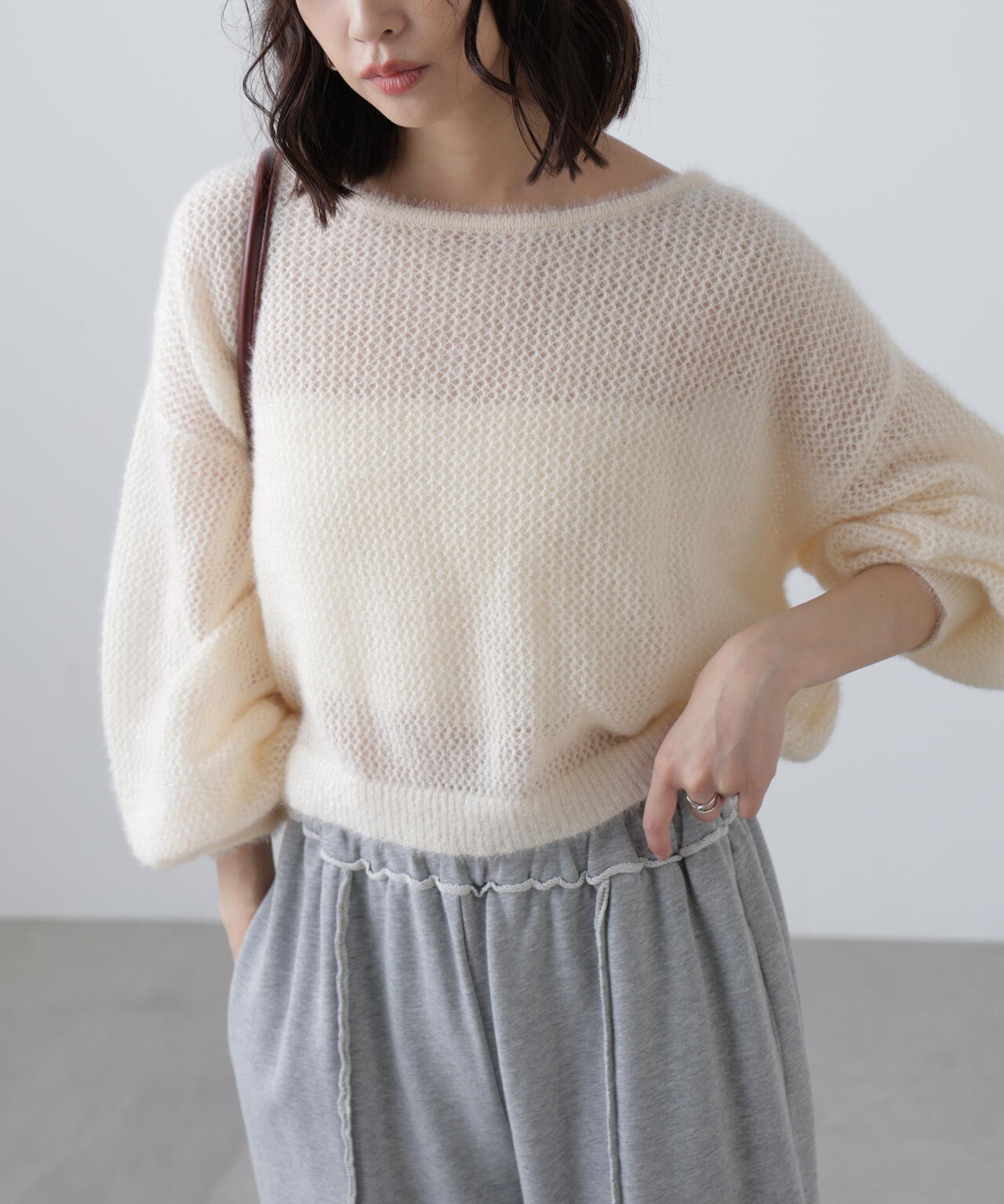 ○BEFORE BREAKFAST 2WAYショートニット ○BEFORE BREAKFAST 2WAYショートニット AMBIDEX Store