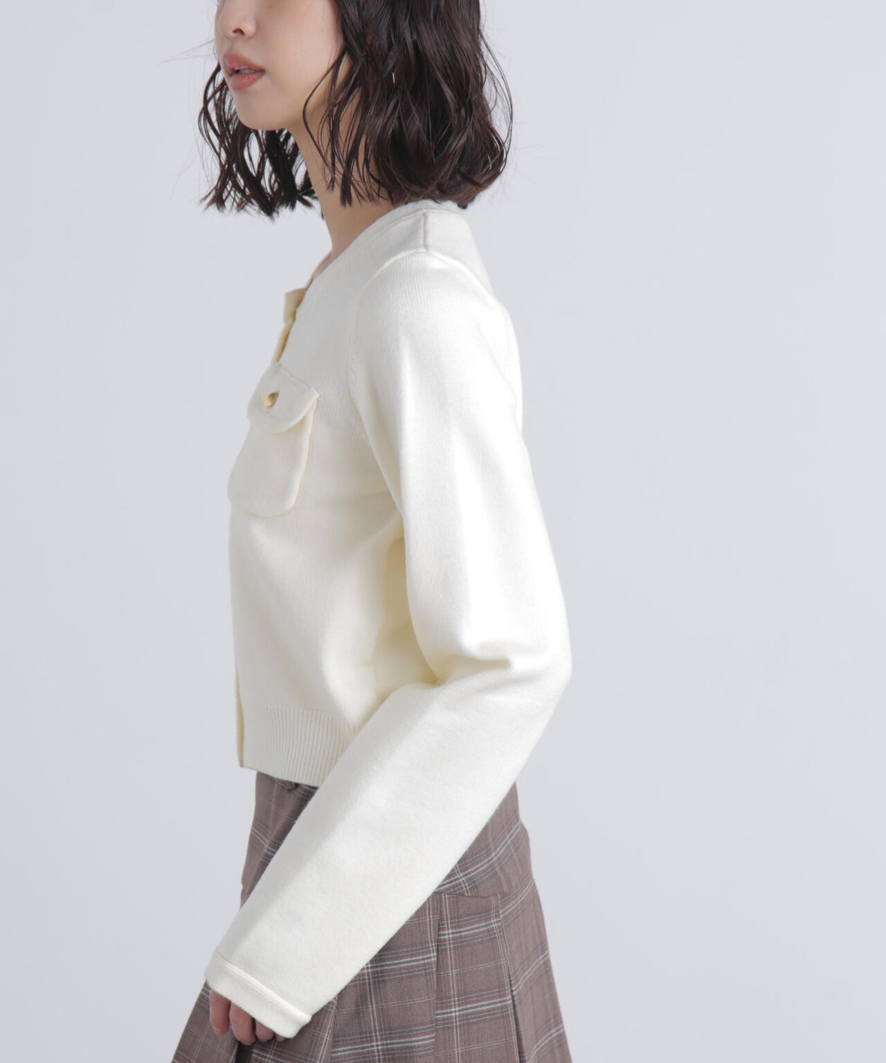 Malbon Golf チェッカーボードニット＆スカート 美品！即購入可✅ Malbon Golf チェッカーボードニット＆スカート 美品！即購入可