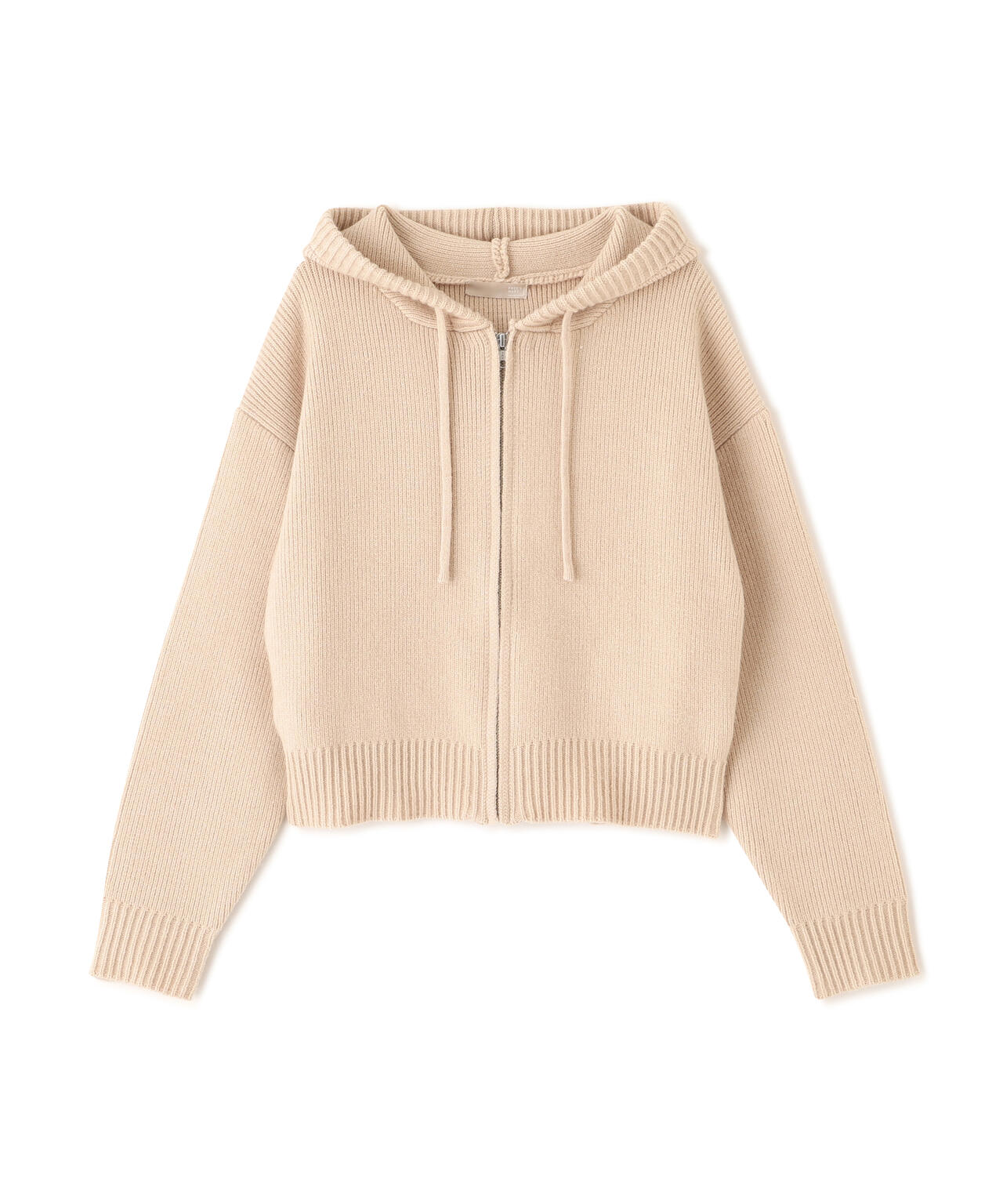ジップニットパーカー