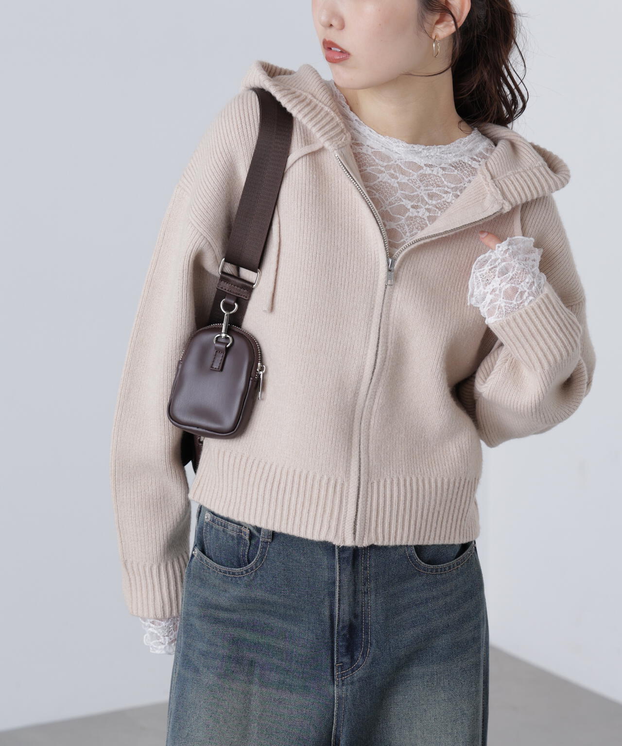 ジップニットパーカー | FREE'S MART（フリーズマート